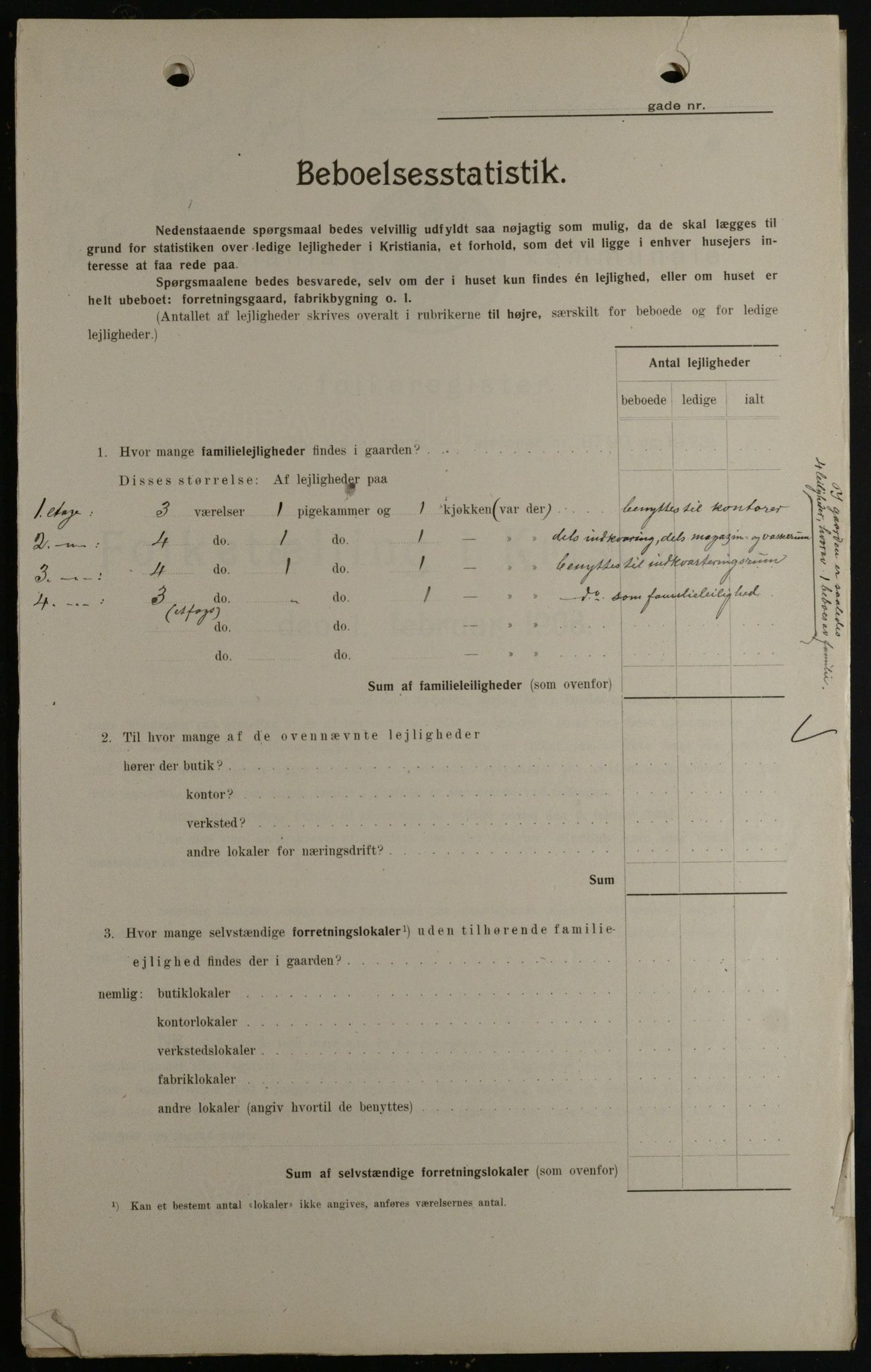 OBA, Kommunal folketelling 1.2.1908 for Kristiania kjøpstad, 1908, s. 26936