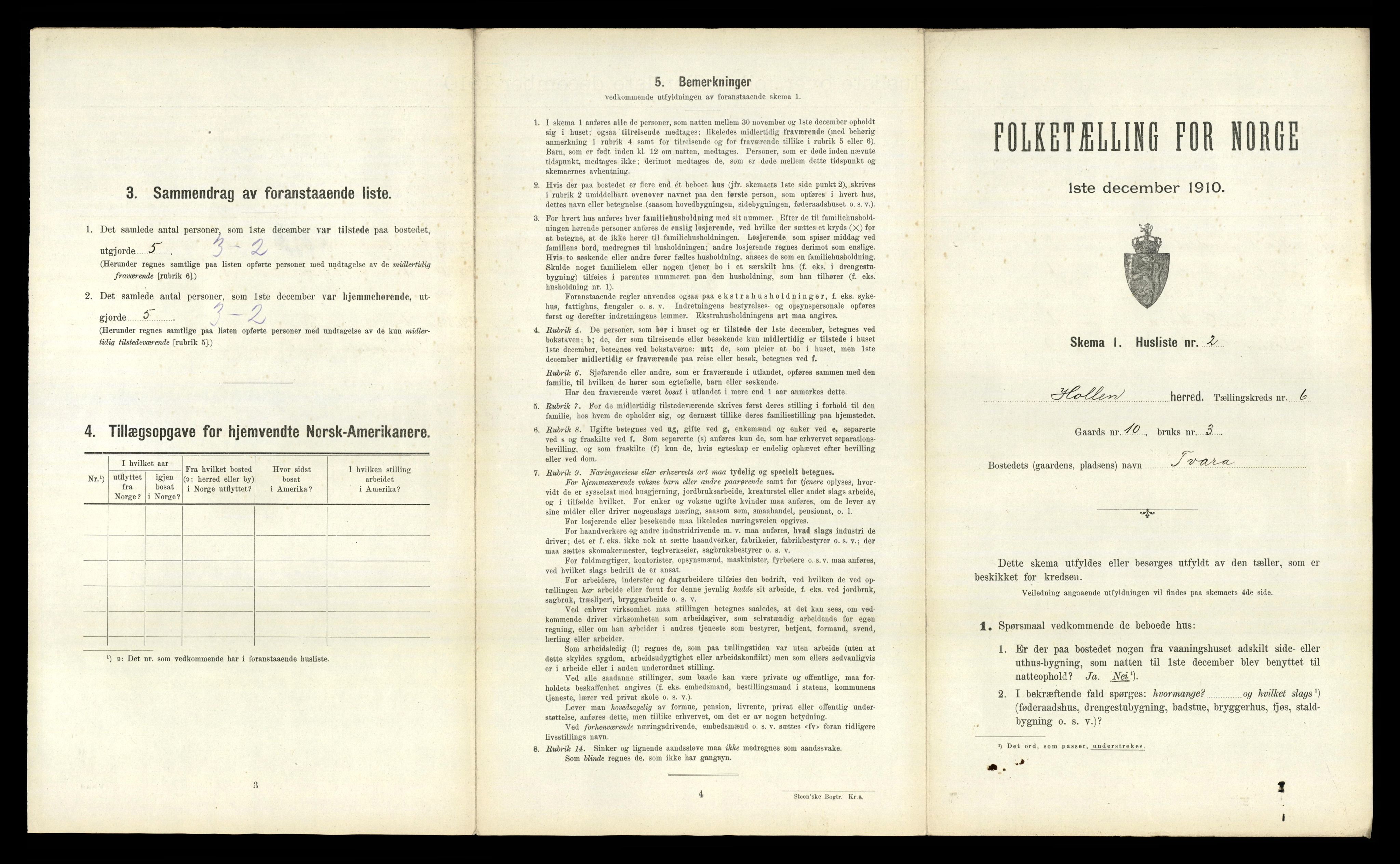 RA, Folketelling 1910 for 0819 Holla herred, 1910, s. 621