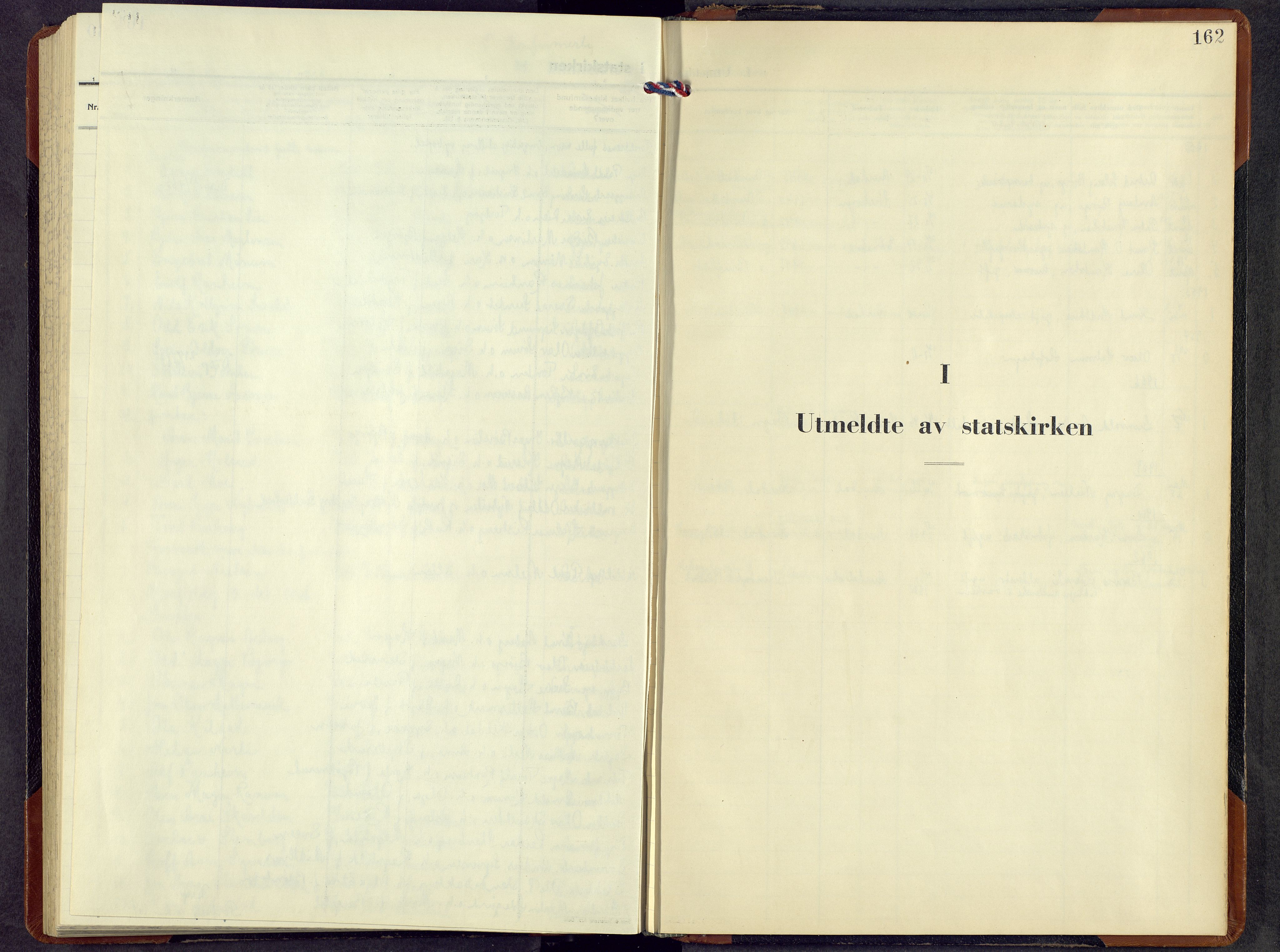 Nord-Aurdal prestekontor, SAH/PREST-132/H/Ha/Hab/L0020: Klokkerbok nr. 20, 1947-1967, s. 161b-162a