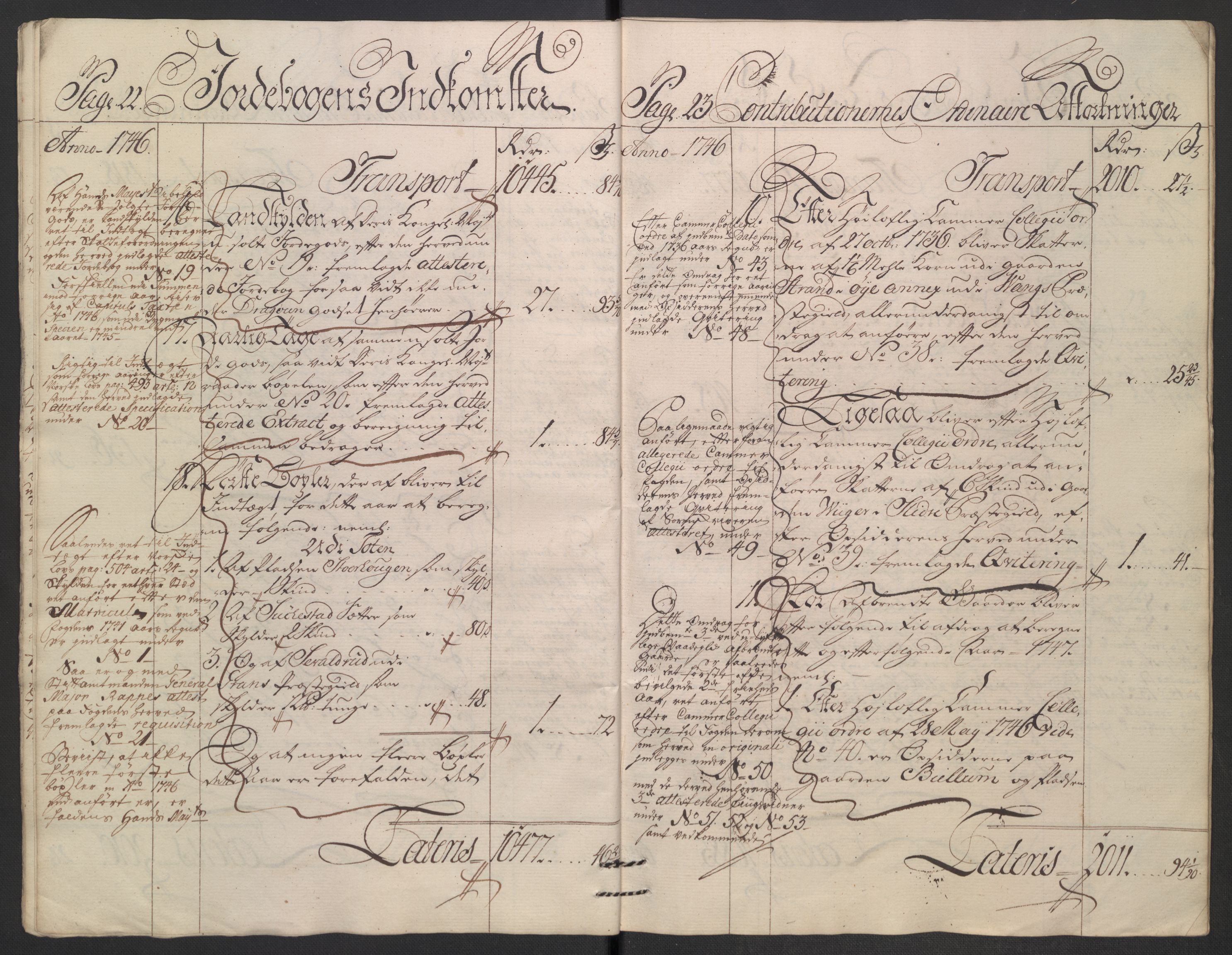 Rentekammeret inntil 1814, Reviderte regnskaper, Fogderegnskap, AV/RA-EA-4092/R18/L1345: Fogderegnskap Hadeland, Toten og Valdres, 1745-1746, s. 352