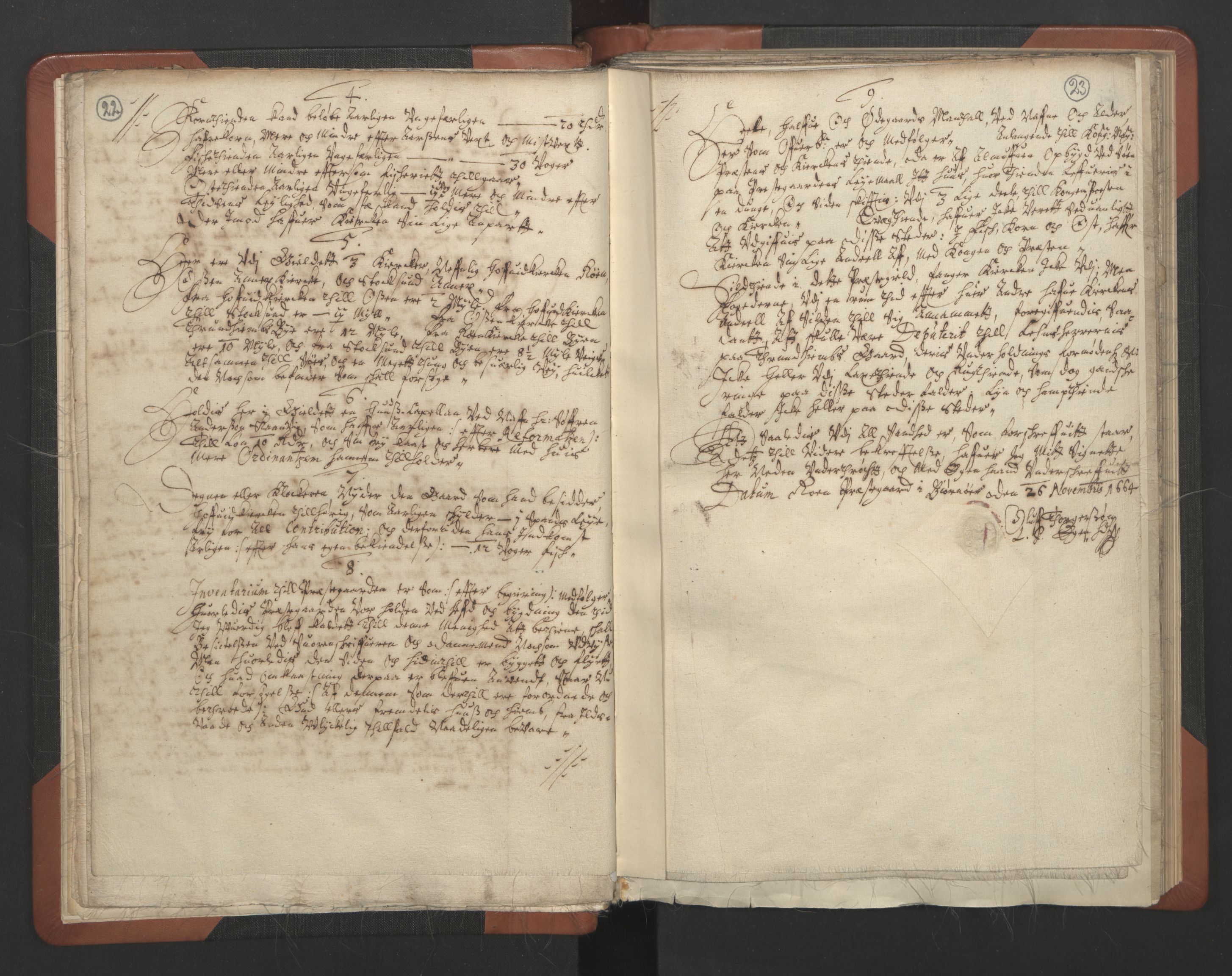 RA, Sogneprestenes manntall 1664-1666, nr. 30: Fosen prosti, 1664-1666, s. 22-23
