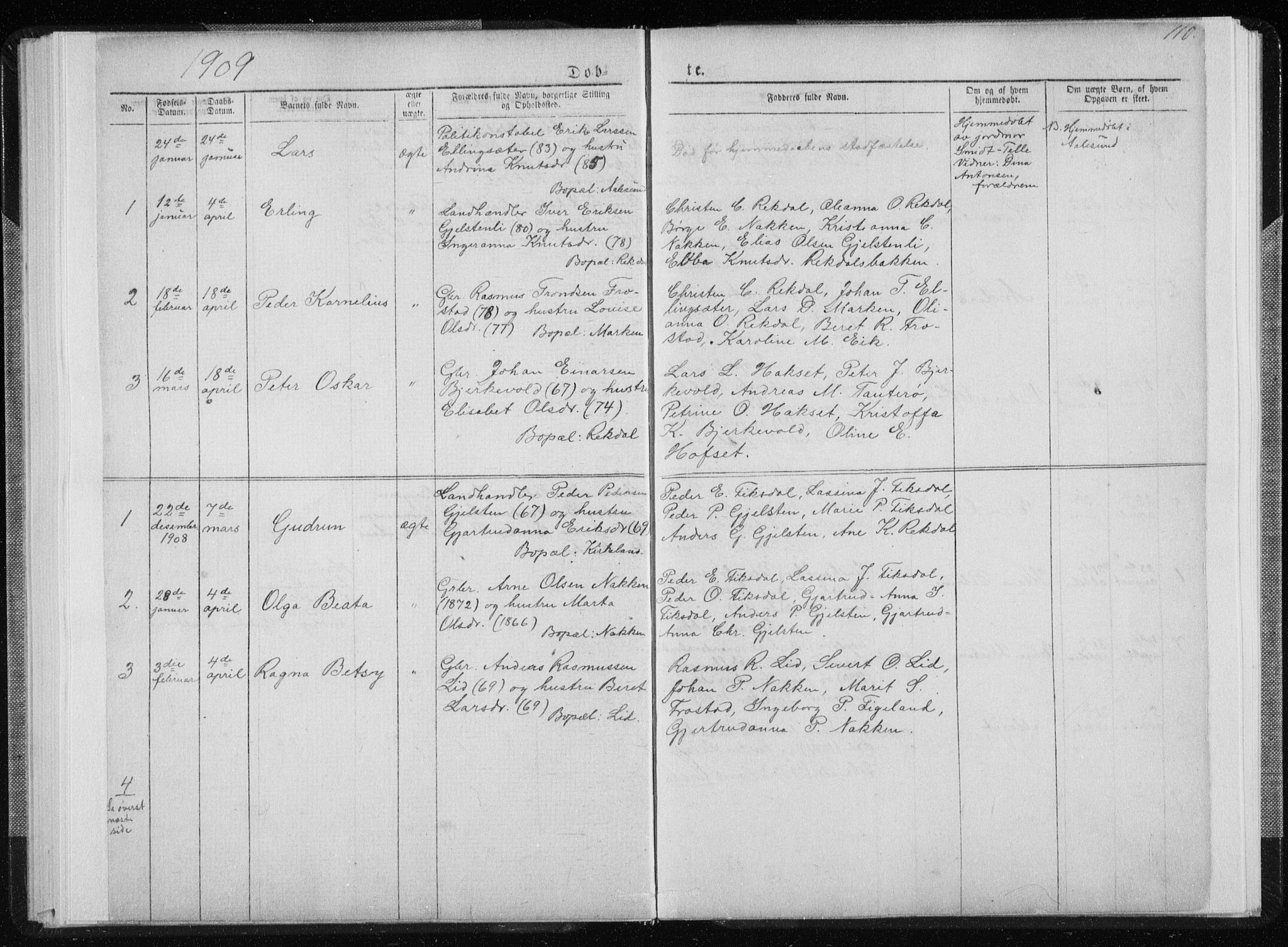 Ministerialprotokoller, klokkerbøker og fødselsregistre - Møre og Romsdal, AV/SAT-A-1454/540/L0541: Klokkerbok nr. 540C01, 1867-1920, s. 110