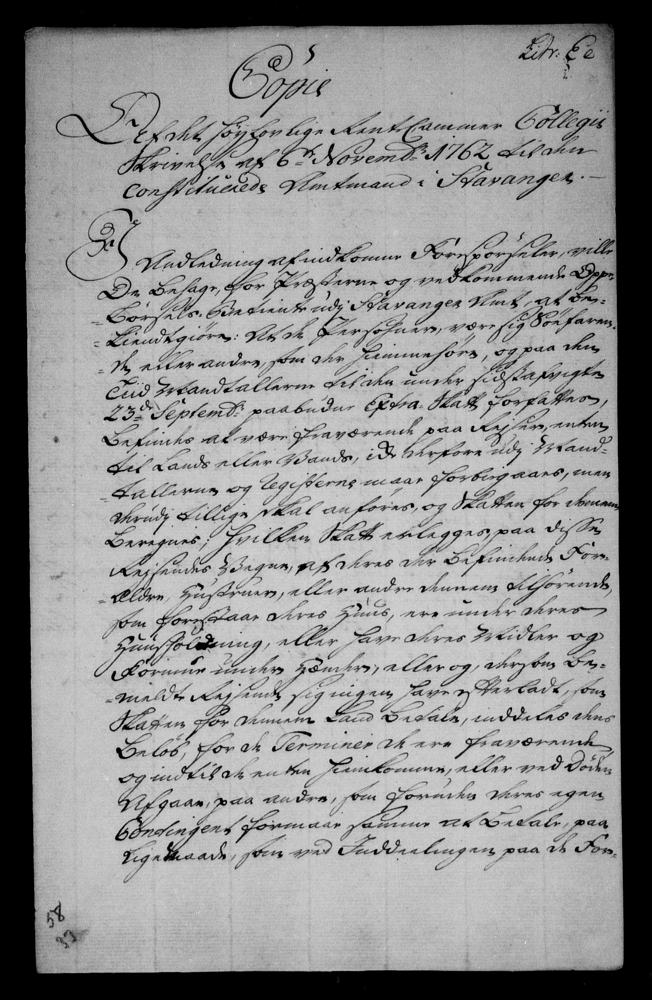 Danske Kanselli, Skapsaker, AV/RA-EA-4061/F/L0046: Skap 11, pakke 100 I-100 II, 1765-1766, s. 77