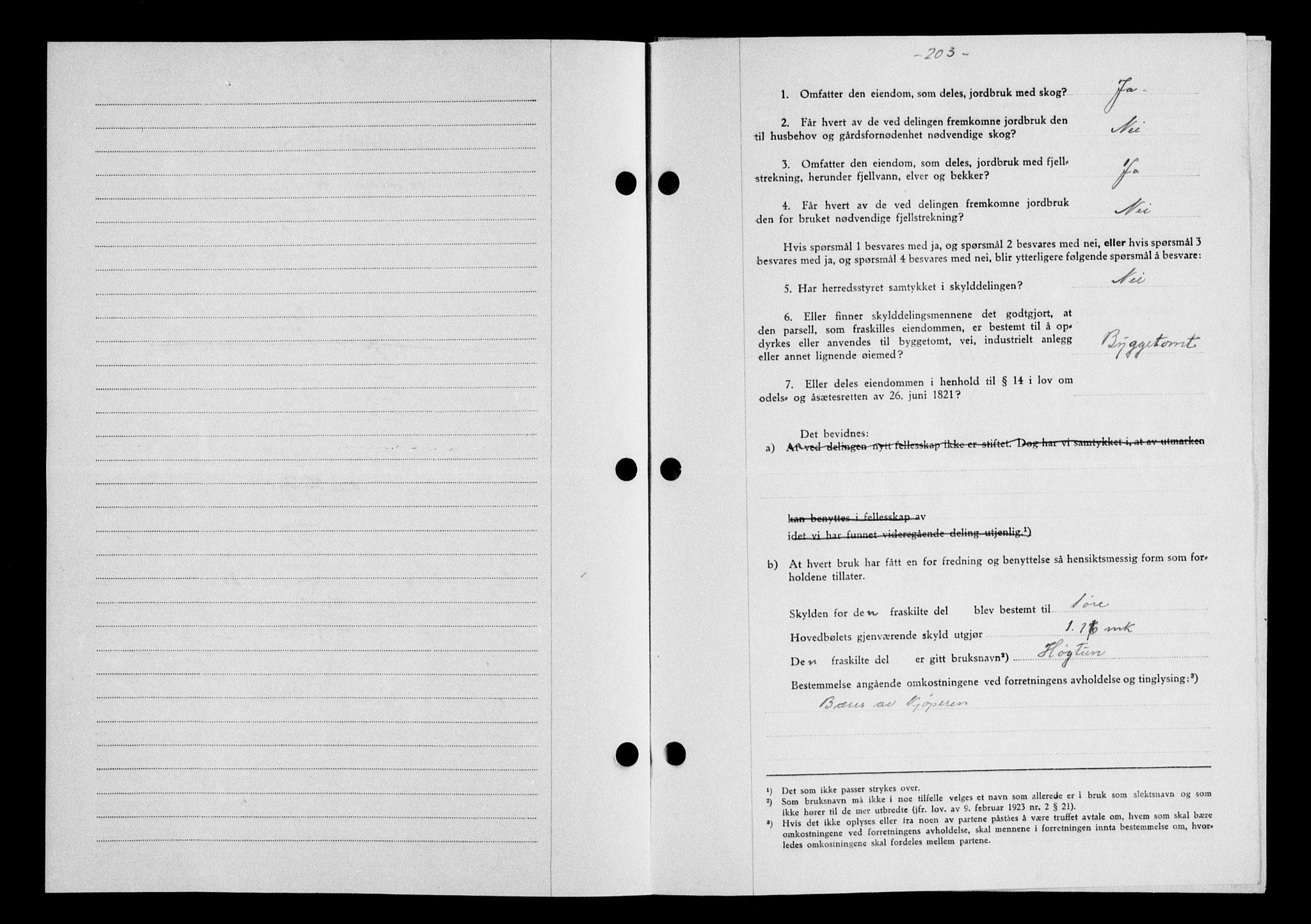 Gauldal sorenskriveri, SAT/A-0014/1/2/2C/L0058: Pantebok nr. 63, 1944-1945, Dagboknr: 959/1944