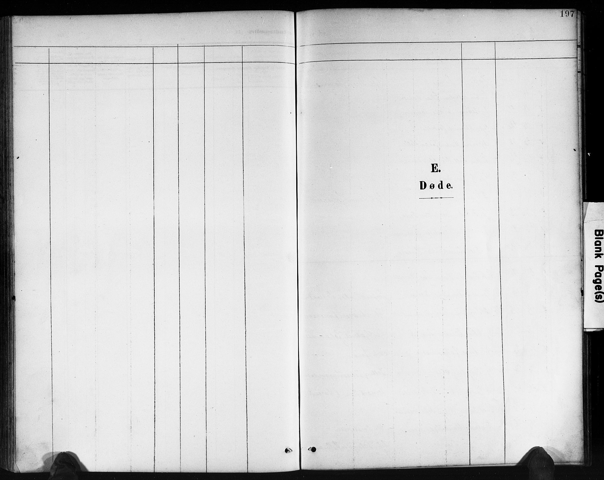 Kvinesdal sokneprestkontor, SAK/1111-0026/F/Fb/Fbb/L0003: Klokkerbok nr. B 3, 1898-1916, s. 197