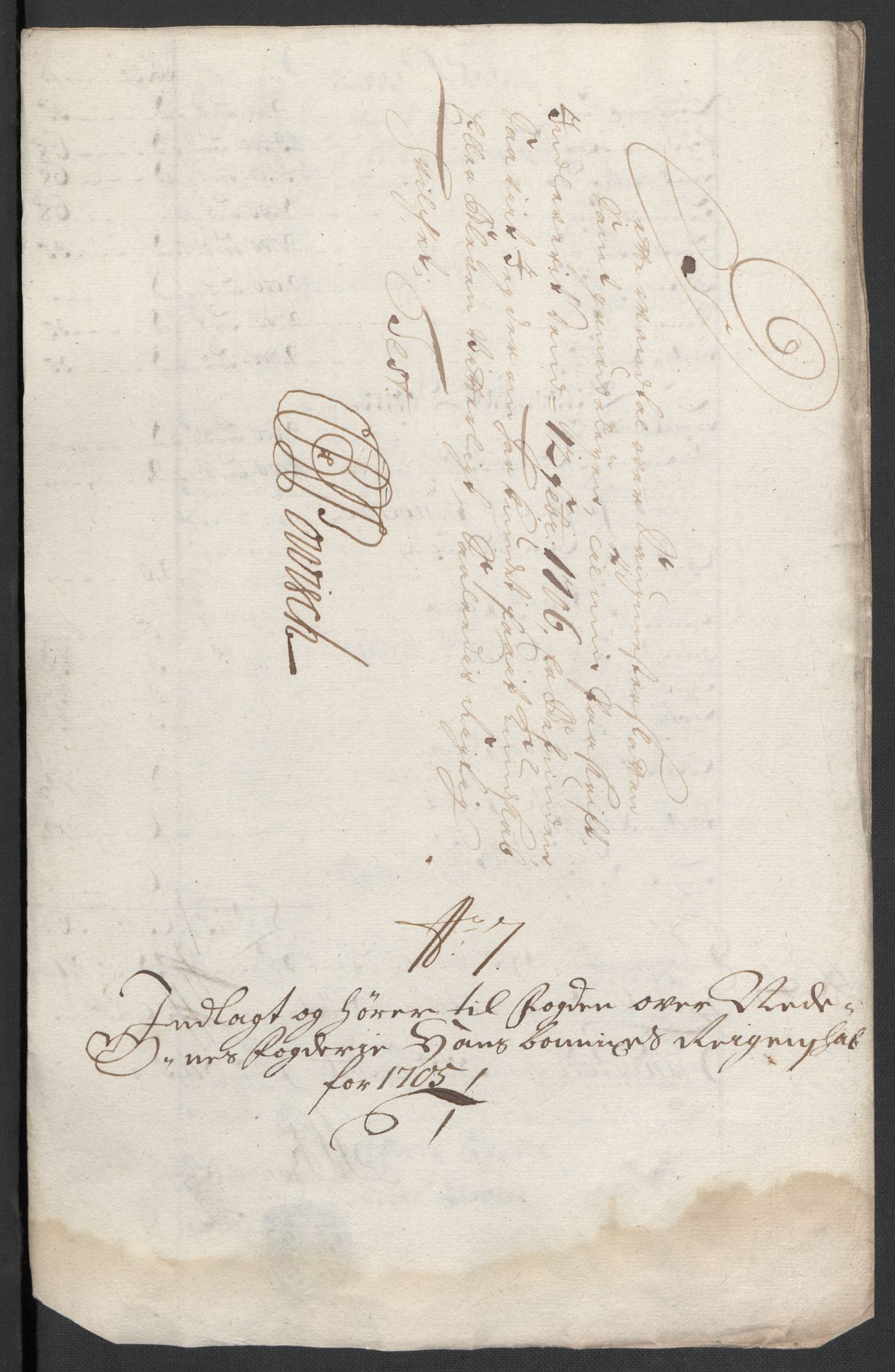 Rentekammeret inntil 1814, Reviderte regnskaper, Fogderegnskap, AV/RA-EA-4092/R39/L2317: Fogderegnskap Nedenes, 1704-1705, s. 445