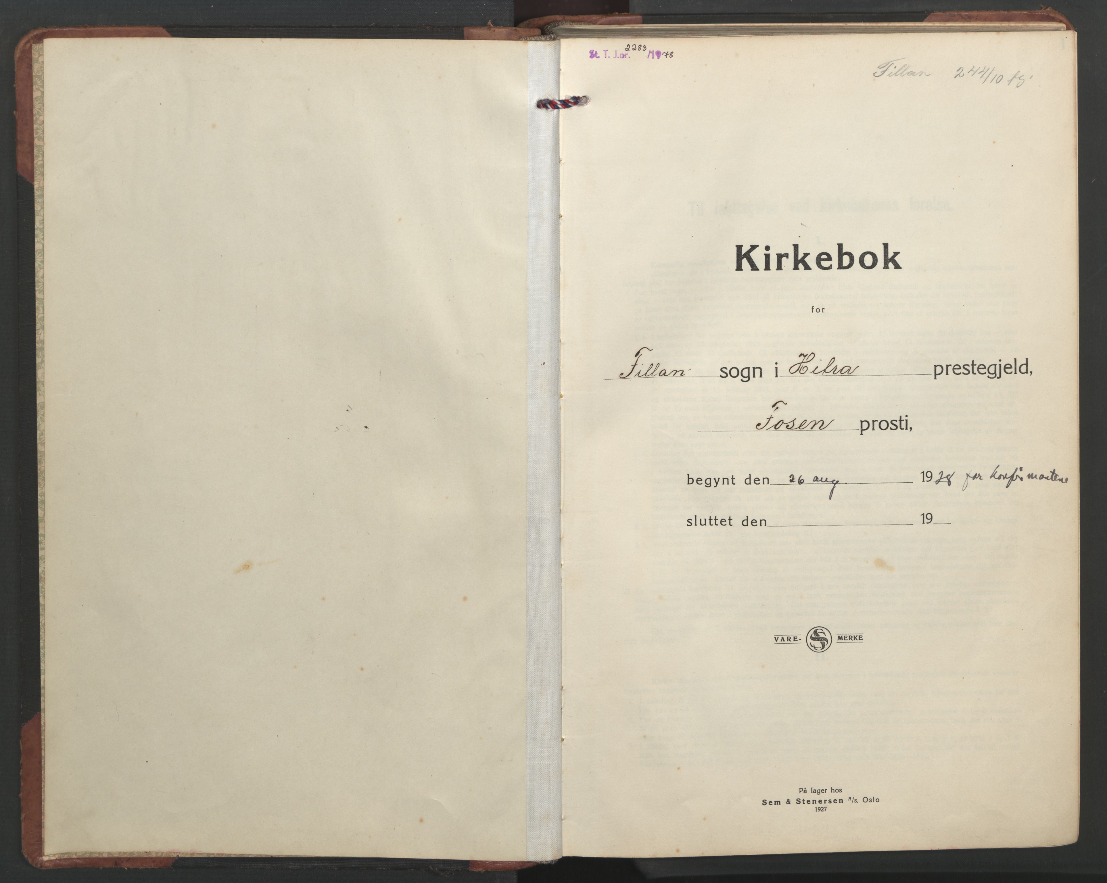 Ministerialprotokoller, klokkerbøker og fødselsregistre - Sør-Trøndelag, SAT/A-1456/637/L0564: Klokkerbok nr. 637C05, 1928-1968