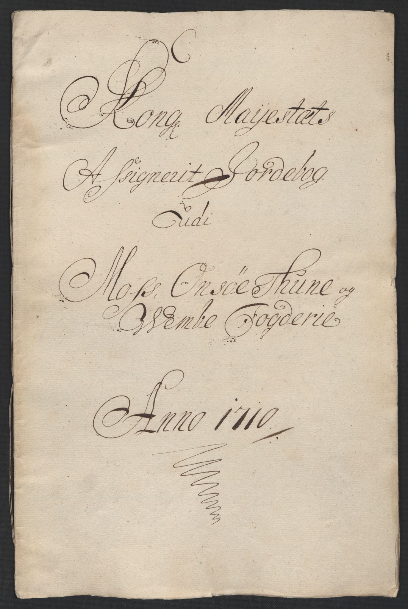 Rentekammeret inntil 1814, Reviderte regnskaper, Fogderegnskap, RA/EA-4092/R04/L0135: Fogderegnskap Moss, Onsøy, Tune, Veme og Åbygge, 1709-1710, s. 276