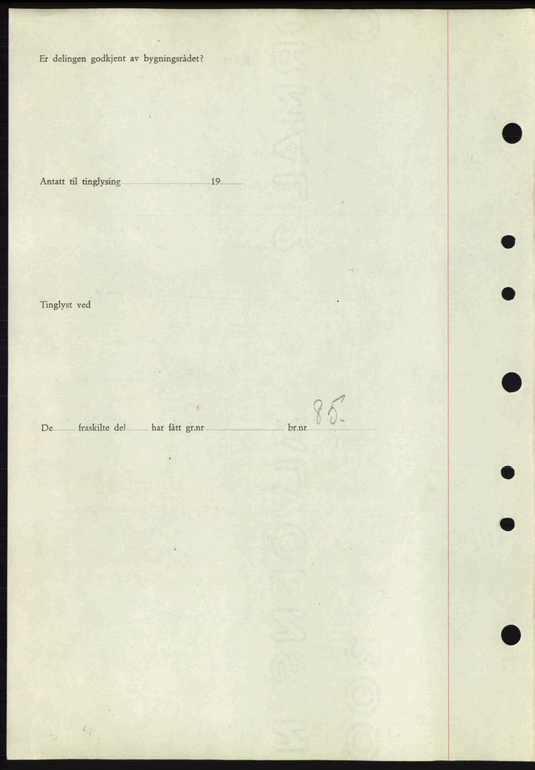 Tønsberg sorenskriveri, AV/SAKO-A-130/G/Ga/Gaa/L0013: Pantebok nr. A13, 1943-1943, Dagboknr: 1473/1943