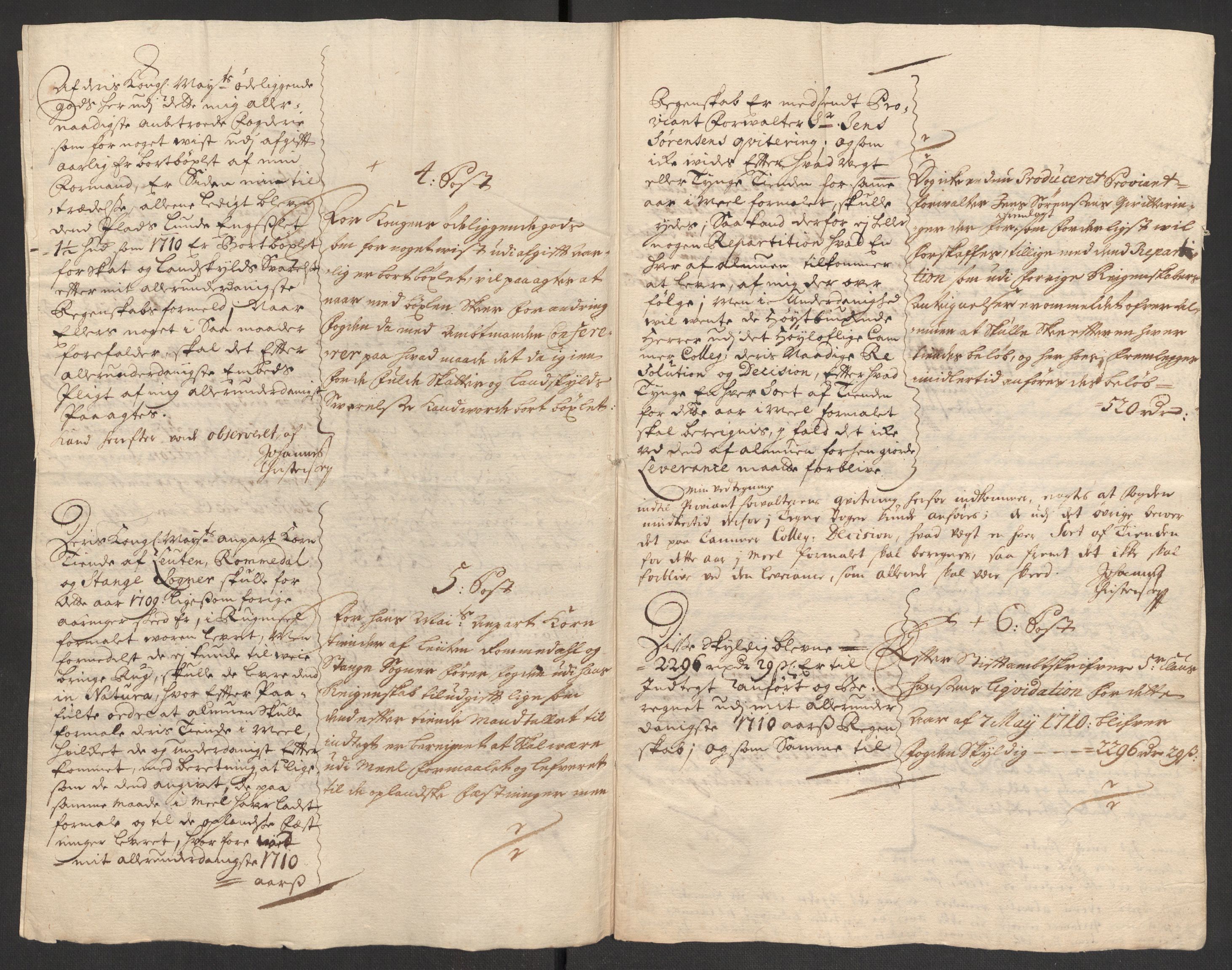 Rentekammeret inntil 1814, Reviderte regnskaper, Fogderegnskap, AV/RA-EA-4092/R16/L1045: Fogderegnskap Hedmark, 1709, s. 312