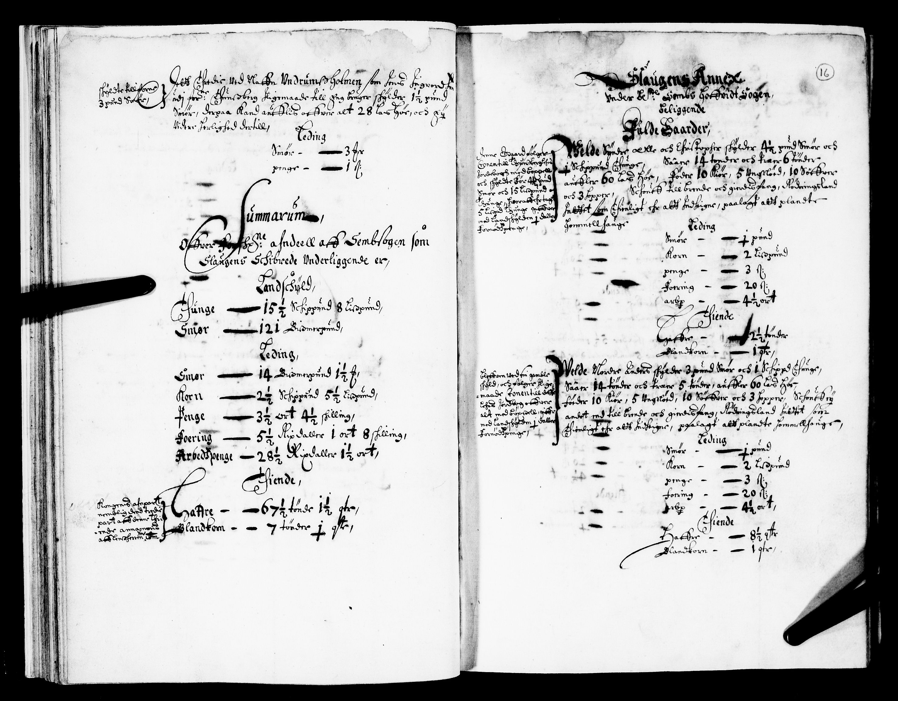 Rentekammeret inntil 1814, Realistisk ordnet avdeling, AV/RA-EA-4070/N/Nb/Nba/L0019: Tønsberg len, 1. del, 1668, s. 15b-16a