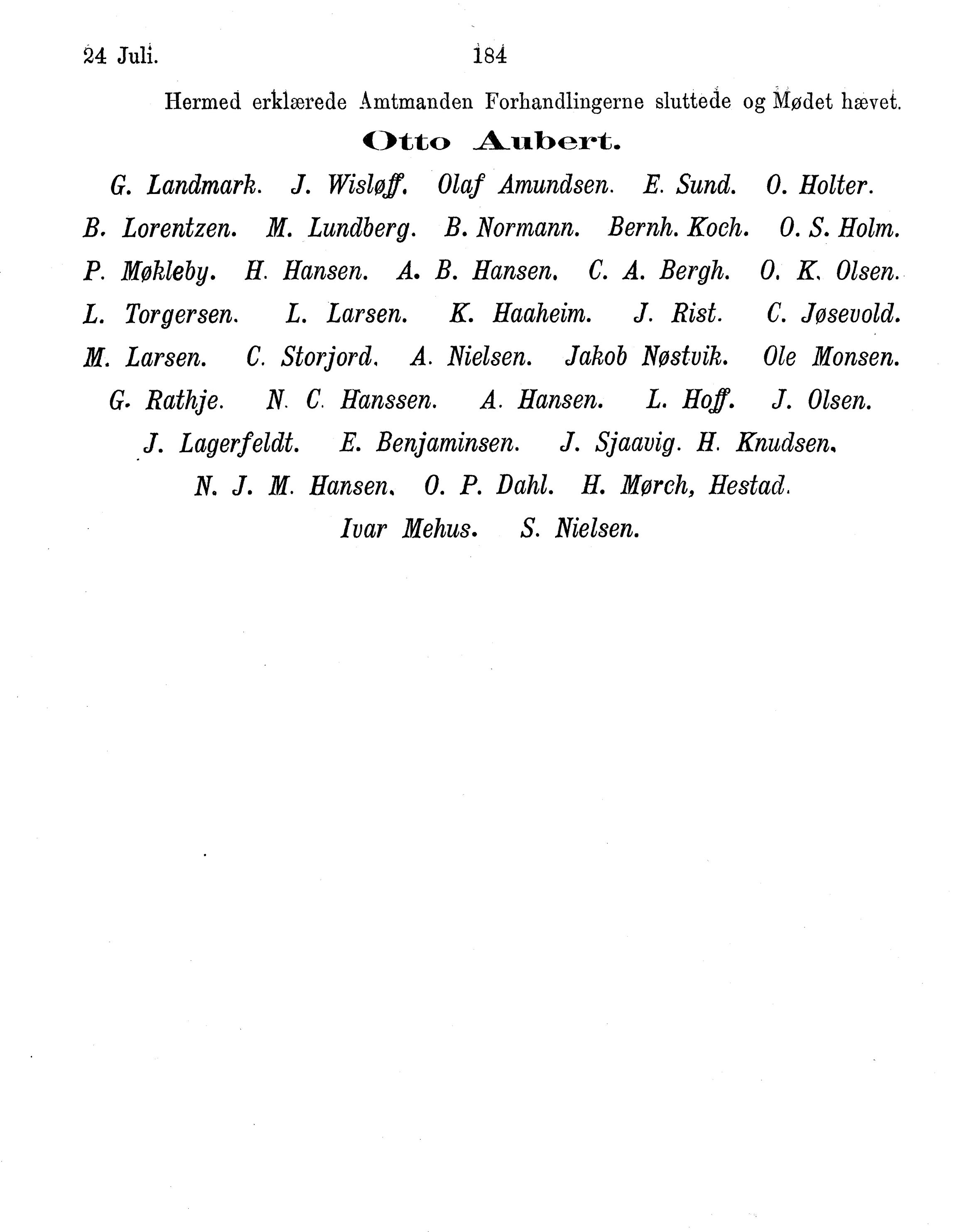 Nordland Fylkeskommune. Fylkestinget, AIN/NFK-17/176/A/Ac/L0015: Fylkestingsforhandlinger 1886-1890, 1886-1890