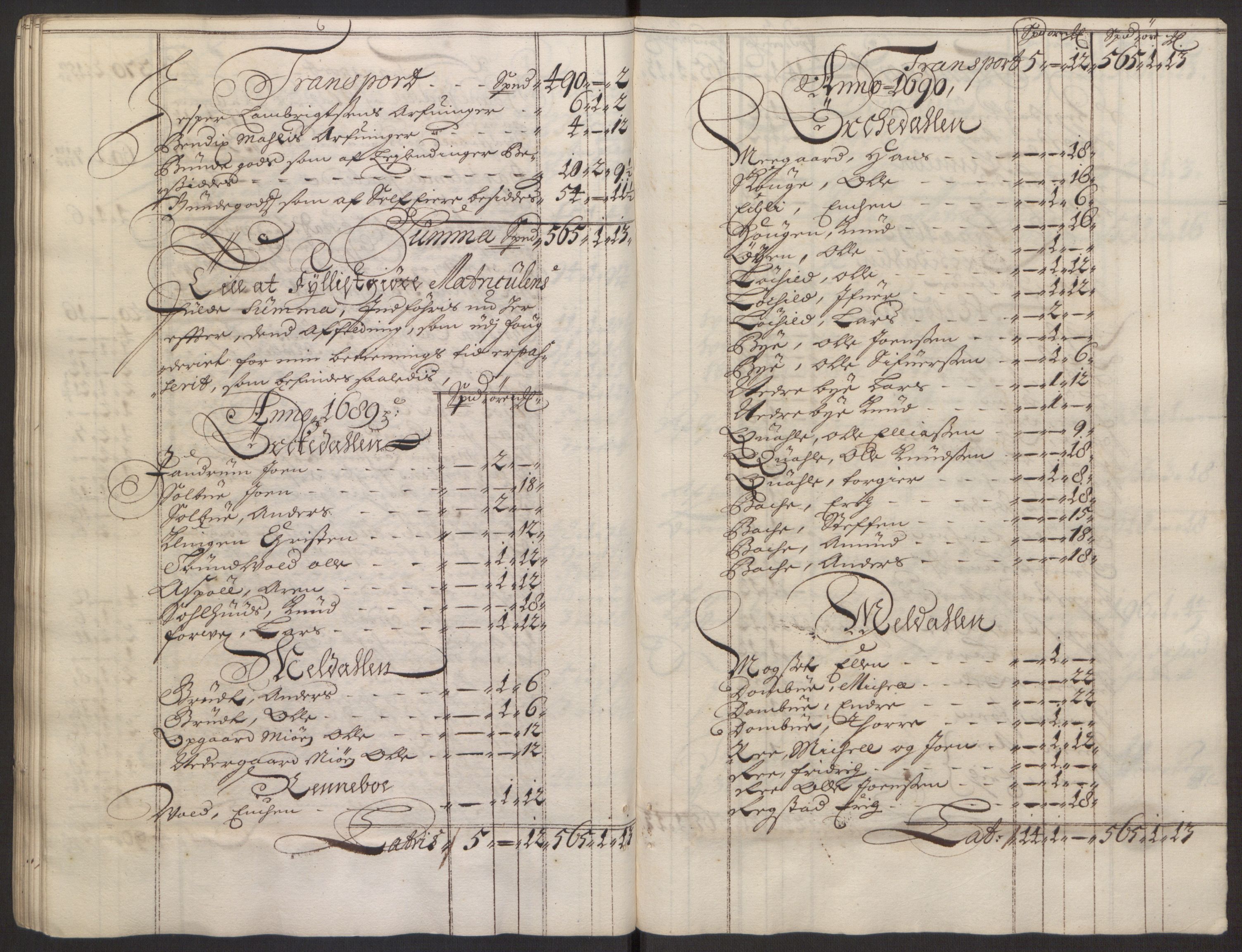 Rentekammeret inntil 1814, Reviderte regnskaper, Fogderegnskap, RA/EA-4092/R58/L3938: Fogderegnskap Orkdal, 1693, s. 81