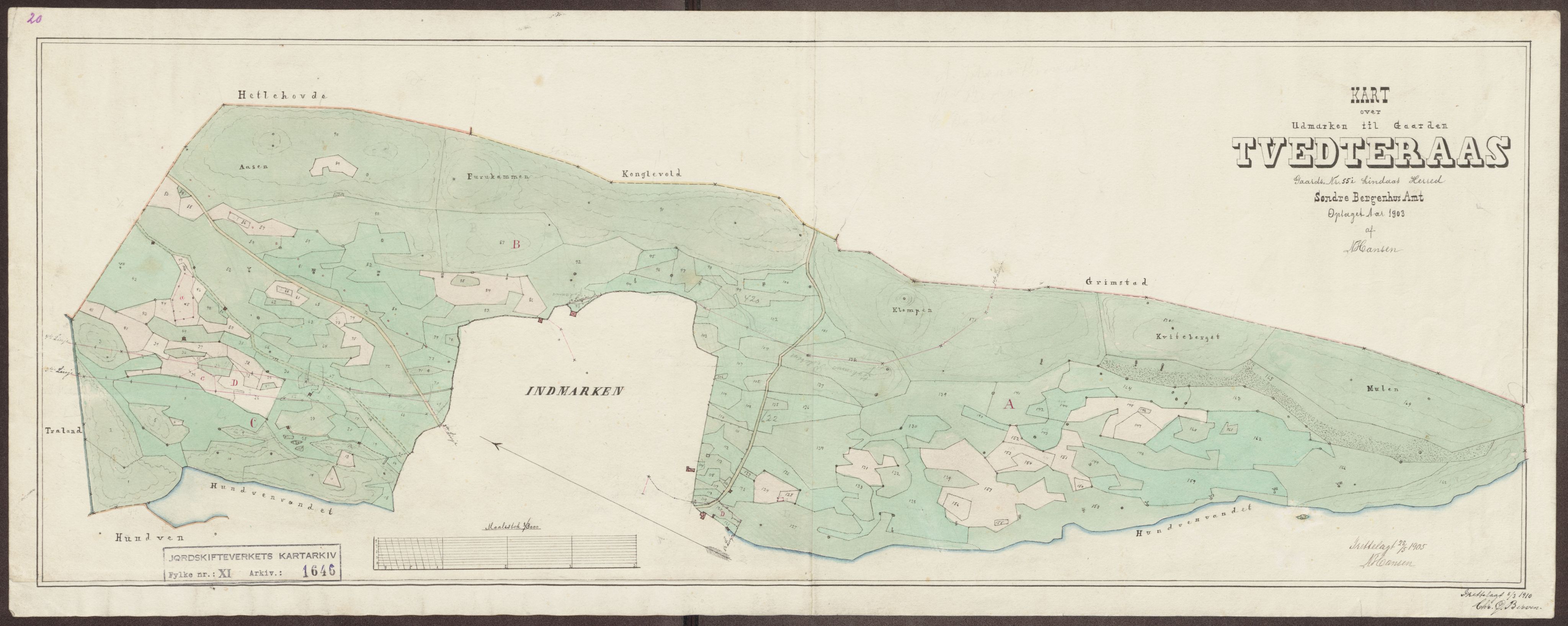 Jordskifteverkets kartarkiv, AV/RA-S-3929/T, 1859-1988, s. 1810