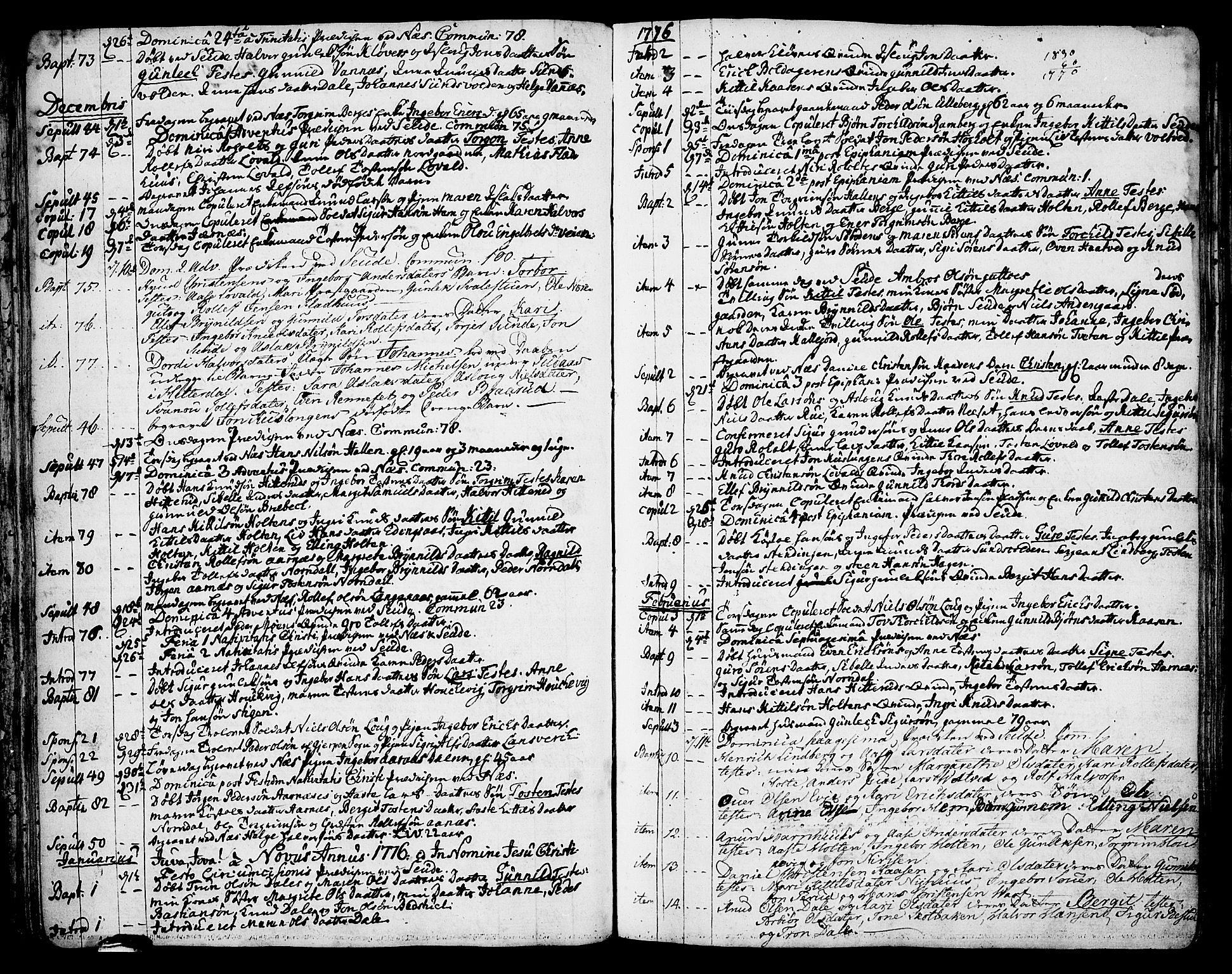 Sauherad kirkebøker, AV/SAKO-A-298/F/Fa/L0004: Ministerialbok nr. I 4, 1767-1814