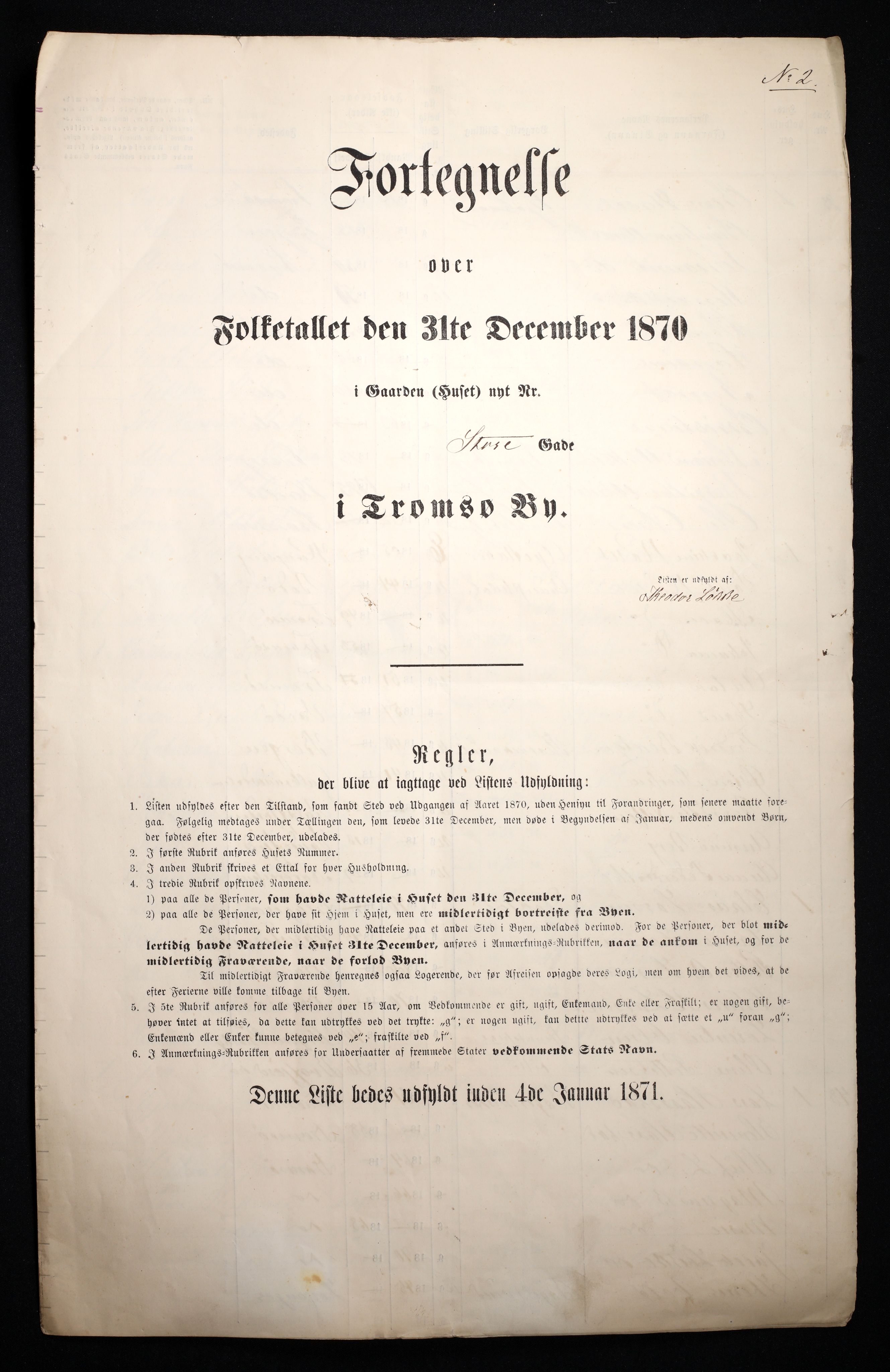 RA, Folketelling 1870 for 1902 Tromsø kjøpstad, 1870, s. 7