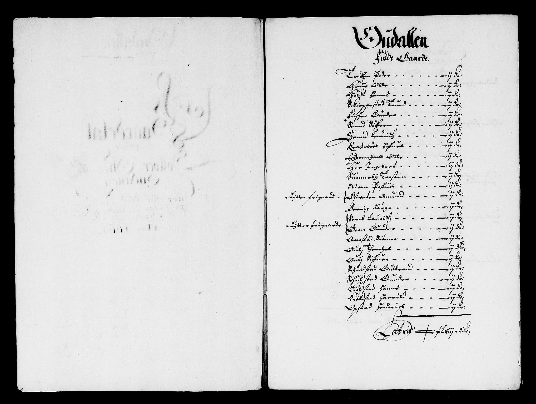 Rentekammeret inntil 1814, Reviderte regnskaper, Stiftamtstueregnskaper, Landkommissariatet på Akershus og Akershus stiftamt, AV/RA-EA-5869/R/Ra/L0032: Landkommissariatet på Akershus, 1665