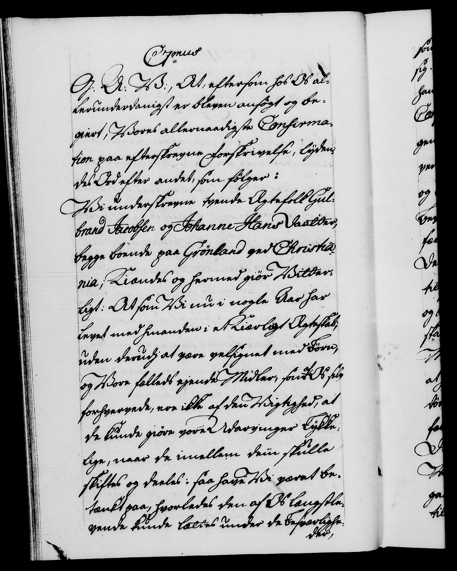 Danske Kanselli 1572-1799, RA/EA-3023/F/Fc/Fca/Fcaa/L0046: Norske registre, 1773-1775, s. 36b
