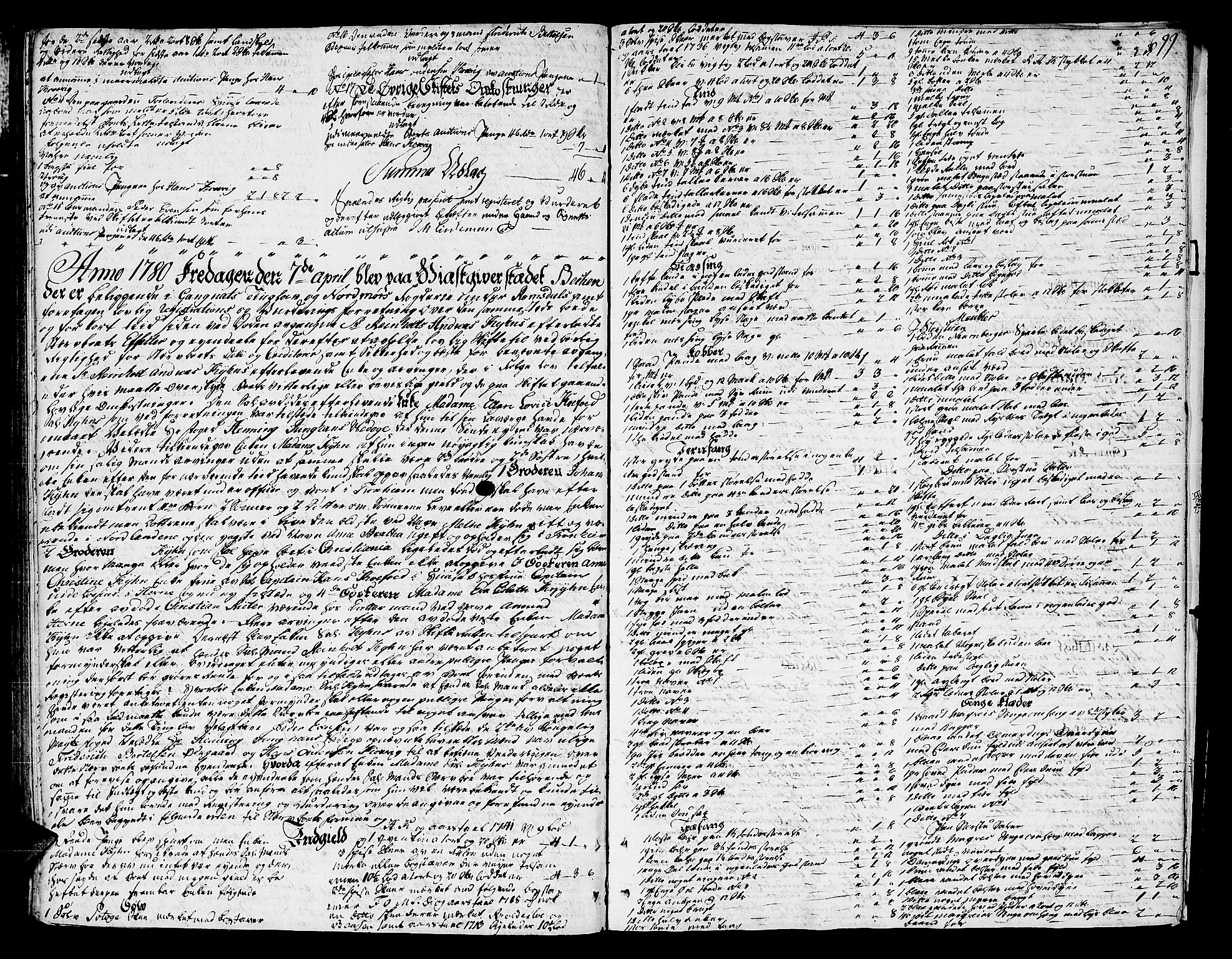 Nordmøre sorenskriveri, AV/SAT-A-4132/1/3/3A/L0017: Skifteprotokoll nr. 15, 1776-1781, s. 698b-699a