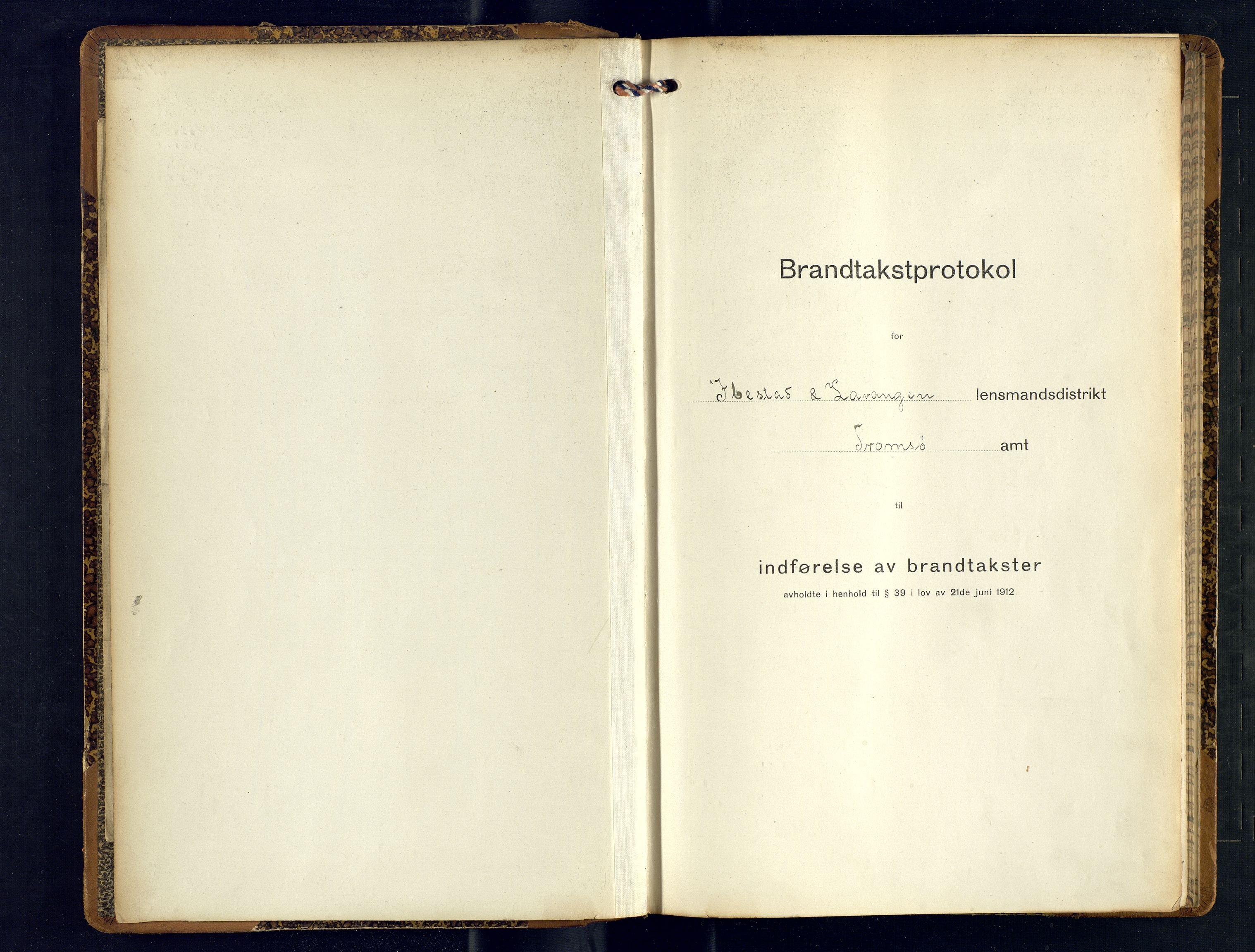 Ibestad lensmannskontor, AV/SATØ-S-1499/F/Fv/Fvh/L0275: Branntakstprotokoller, 1915-1917