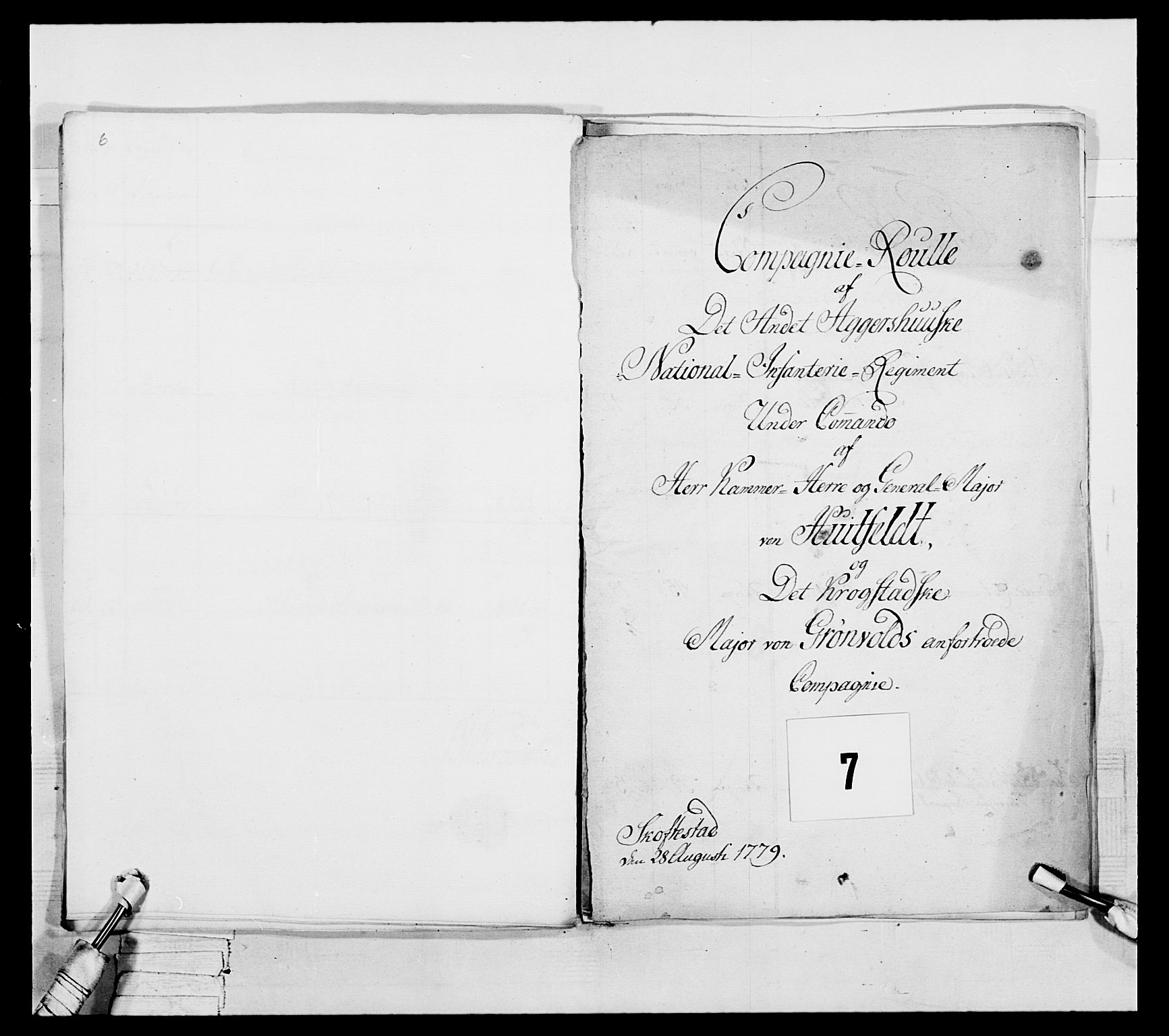 Generalitets- og kommissariatskollegiet, Det kongelige norske kommissariatskollegium, AV/RA-EA-5420/E/Eh/L0044: 2. Akershusiske nasjonale infanteriregiment, 1779-1787, s. 33