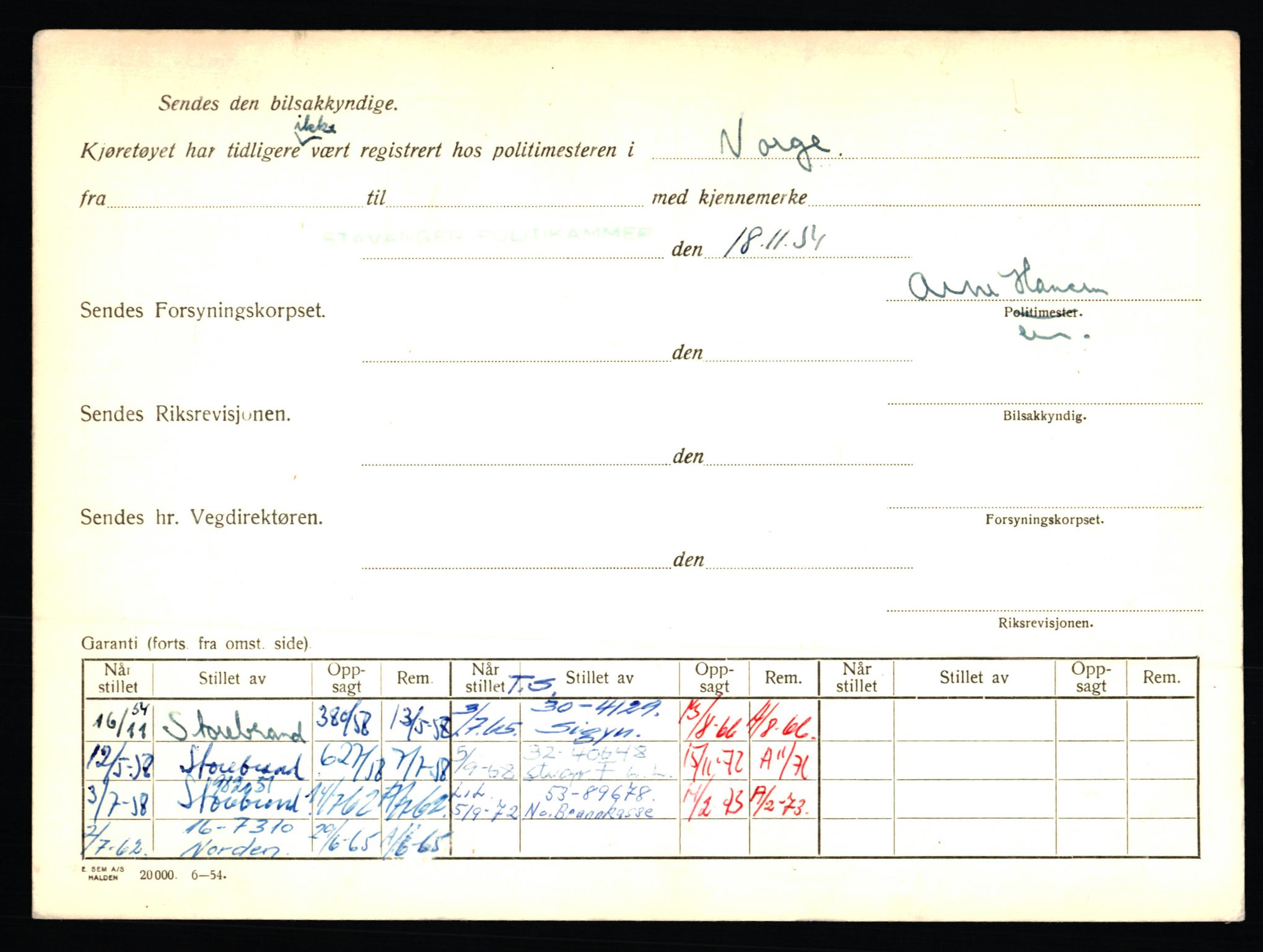 Stavanger trafikkstasjon, AV/SAST-A-101942/0/F/L0002: L-350 - L-699, 1930-1971, s. 16