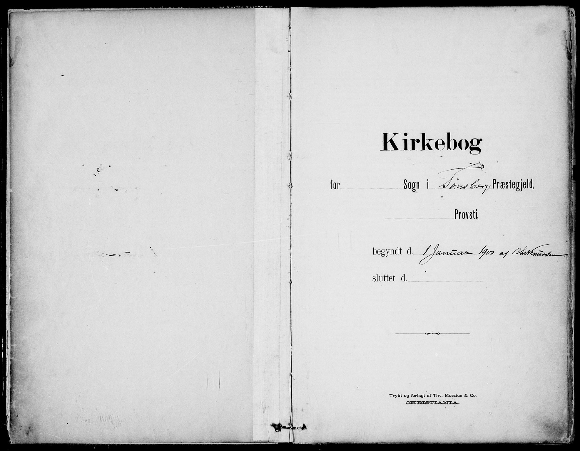 Tønsberg kirkebøker, AV/SAKO-A-330/F/Fa/L0013: Ministerialbok nr. I 13, 1900-1913