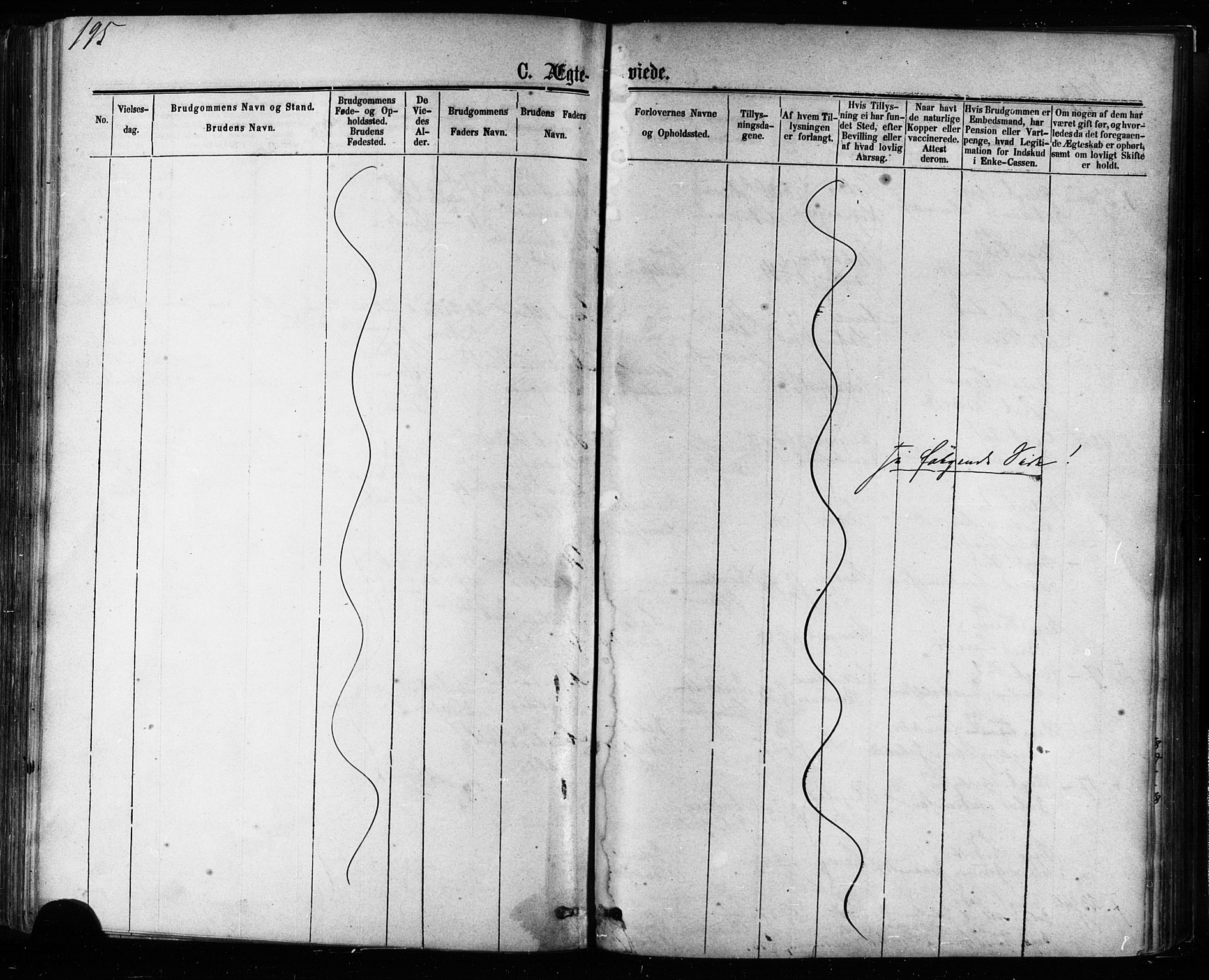 Ministerialprotokoller, klokkerbøker og fødselsregistre - Møre og Romsdal, AV/SAT-A-1454/581/L0938: Ministerialbok nr. 581A06, 1873-1879, s. 195