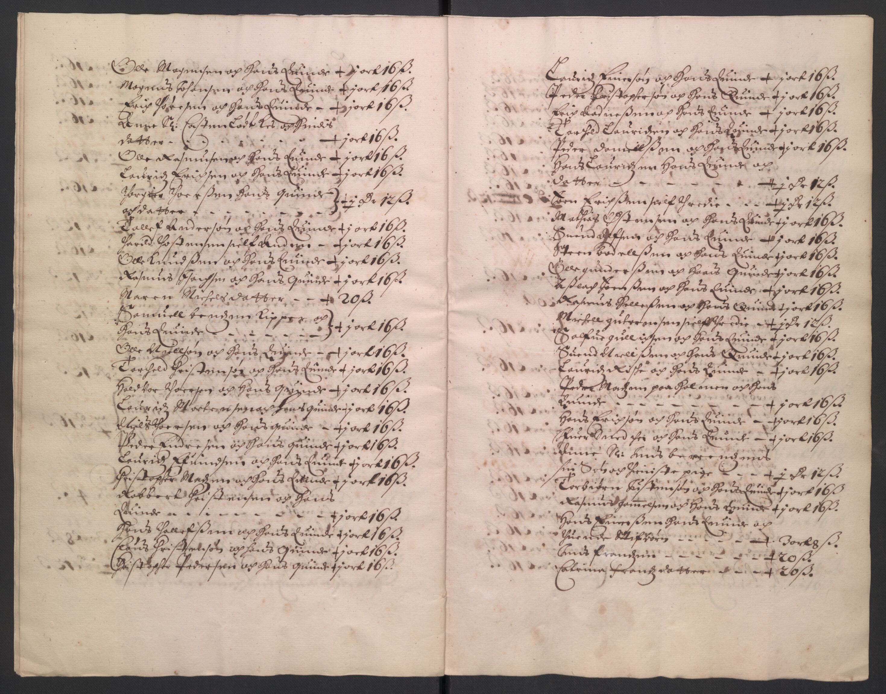 Rentekammeret inntil 1814, Reviderte regnskaper, Byregnskaper, AV/RA-EA-4066/R/Ro/L0300: [O3] Kontribusjonsregnskap, 1661-1678, s. 307