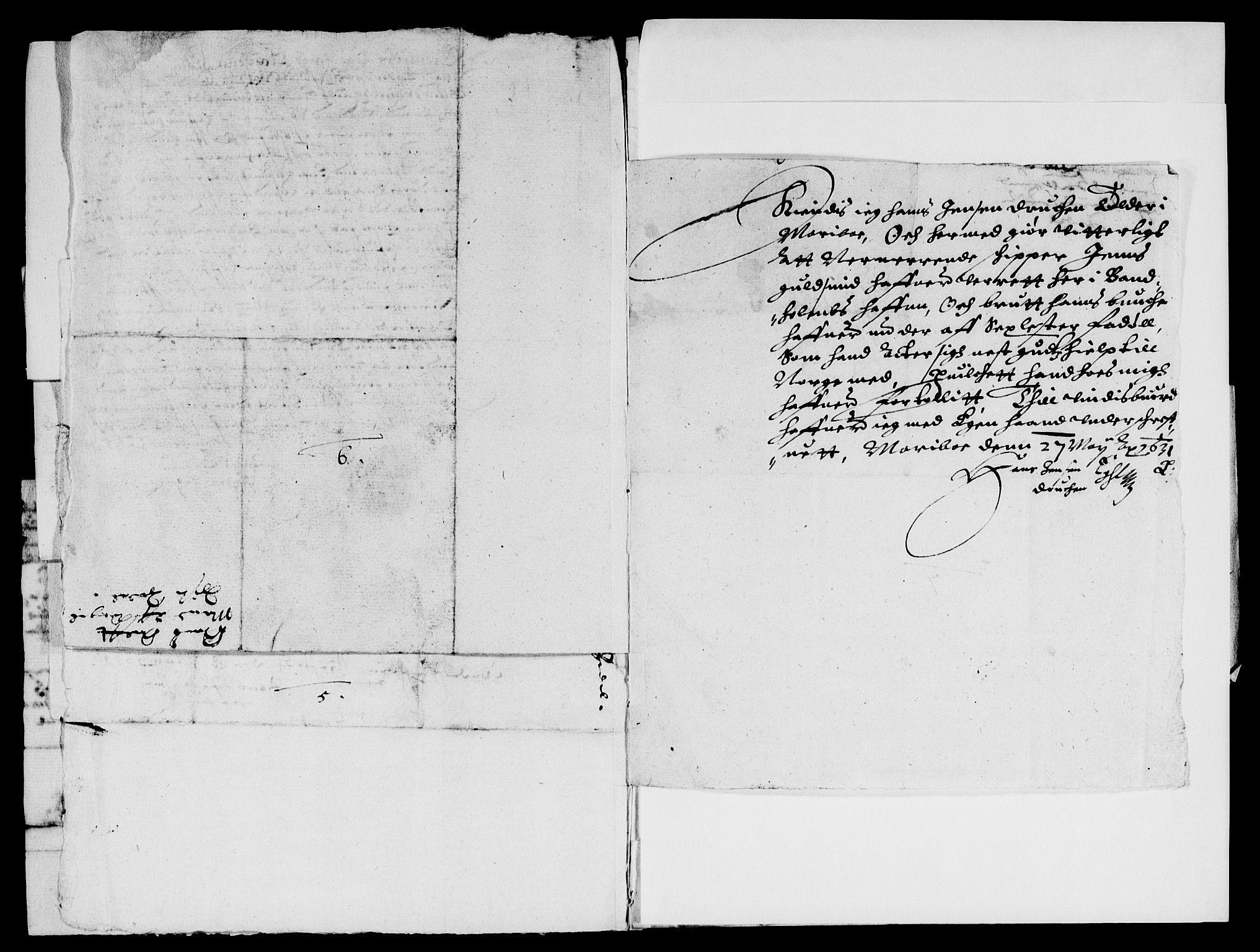 Rentekammeret inntil 1814, Reviderte regnskaper, Lensregnskaper, AV/RA-EA-5023/R/Rb/Rbp/L0014: Bratsberg len, 1630-1631