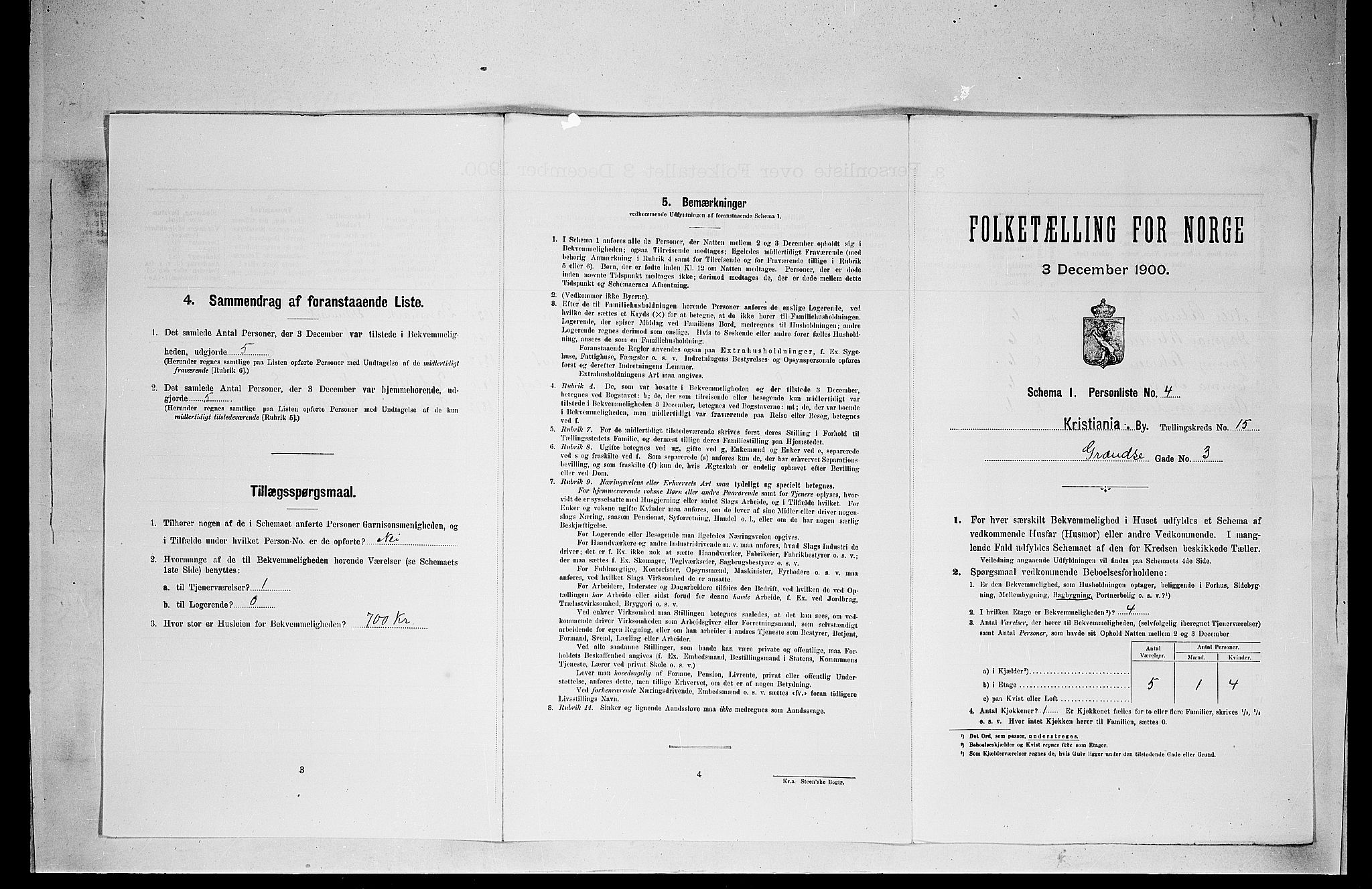 SAO, Folketelling 1900 for 0301 Kristiania kjøpstad, 1900, s. 29273