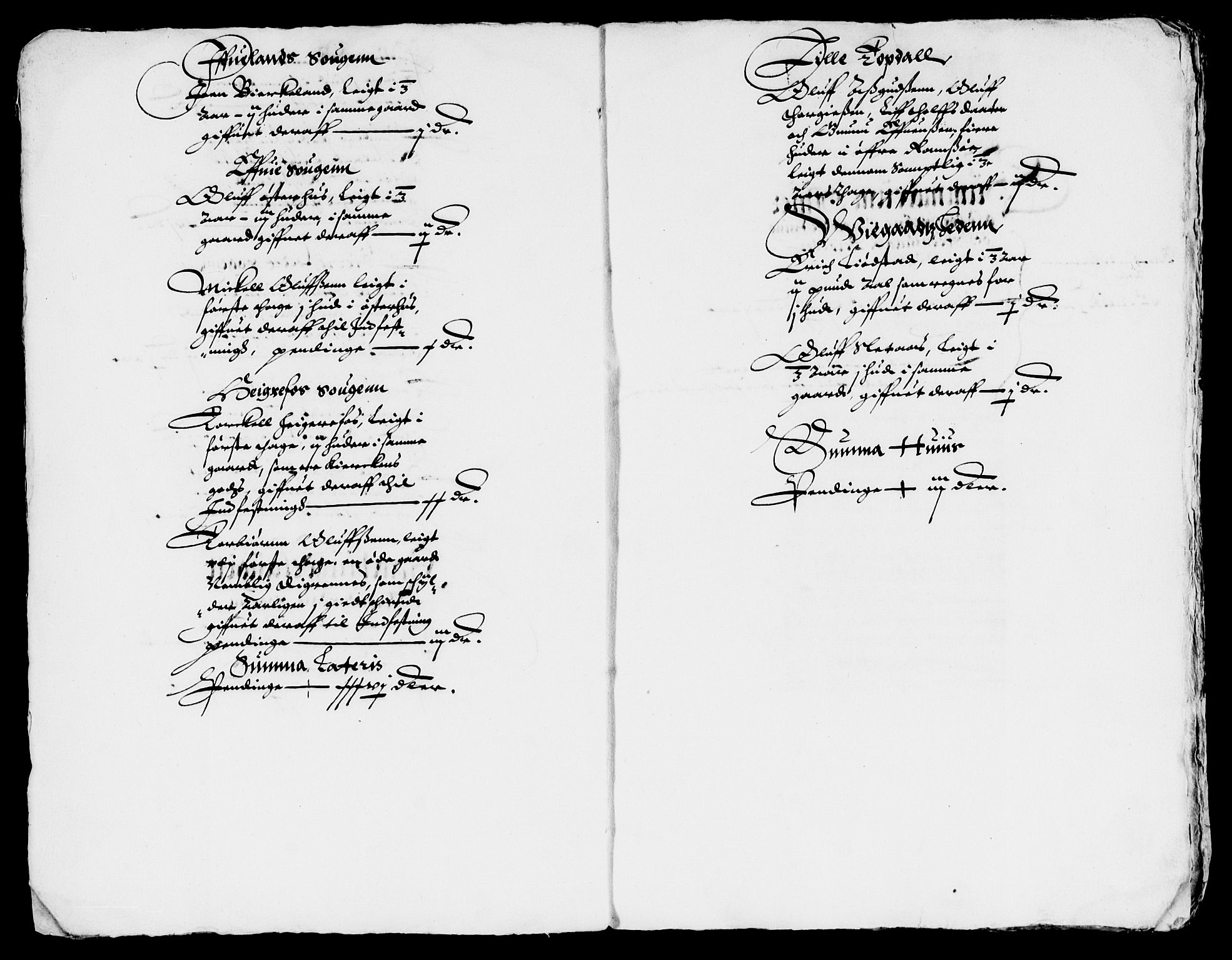 Rentekammeret inntil 1814, Reviderte regnskaper, Lensregnskaper, AV/RA-EA-5023/R/Rb/Rbq/L0017: Nedenes len. Mandals len. Råbyggelag., 1627-1629