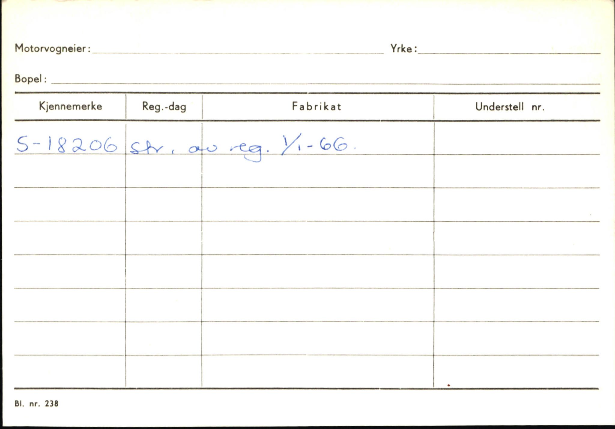 Statens vegvesen, Sogn og Fjordane vegkontor, AV/SAB-A-5301/4/F/L0146: Registerkort Årdal R-Å samt diverse kort, 1945-1975, s. 465