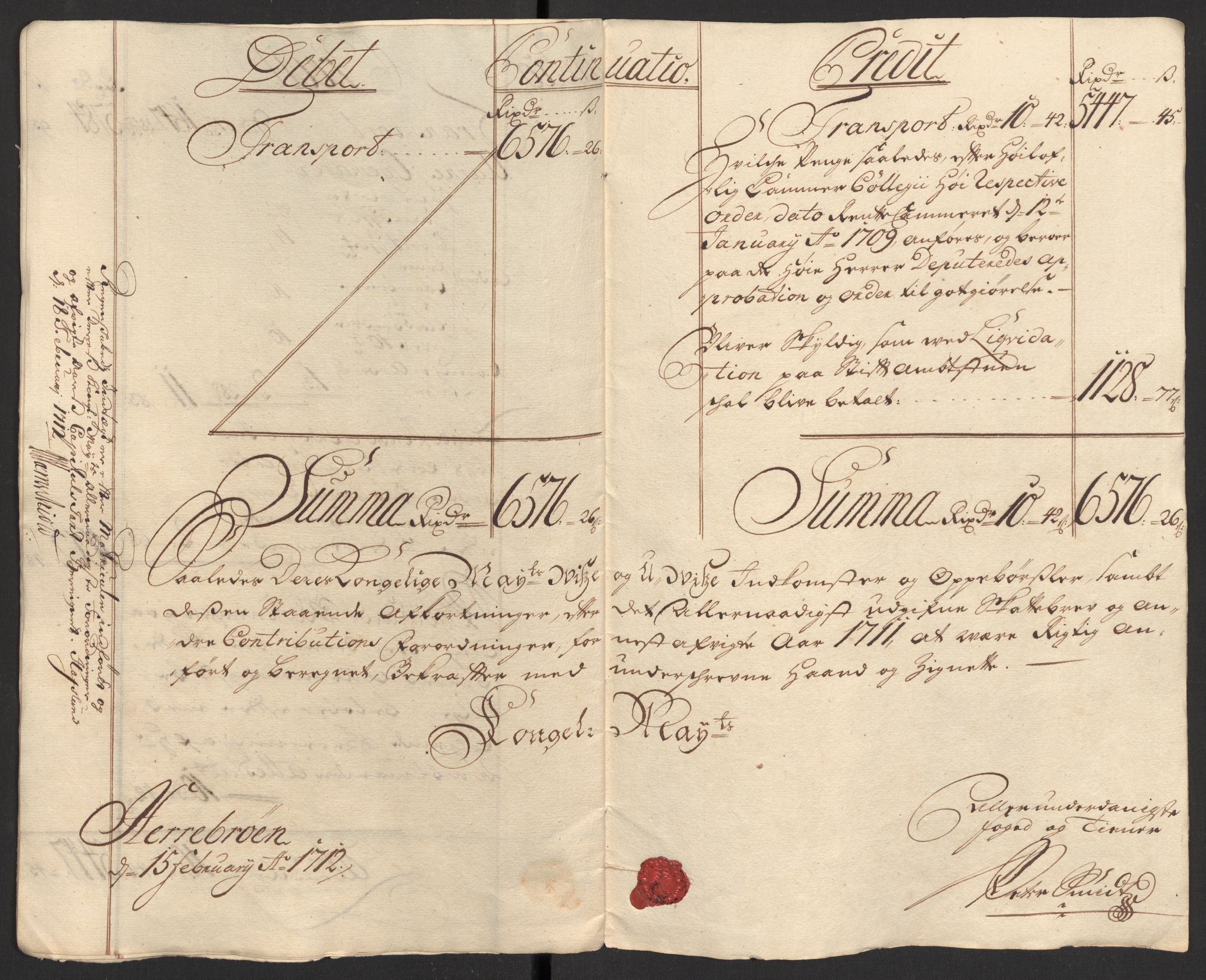 Rentekammeret inntil 1814, Reviderte regnskaper, Fogderegnskap, AV/RA-EA-4092/R01/L0020: Fogderegnskap Idd og Marker, 1711, s. 19