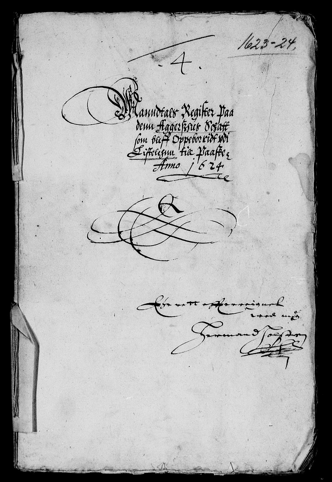Rentekammeret inntil 1814, Reviderte regnskaper, Lensregnskaper, RA/EA-5023/R/Rb/Rbr/L0008: Lista len, 1623-1627