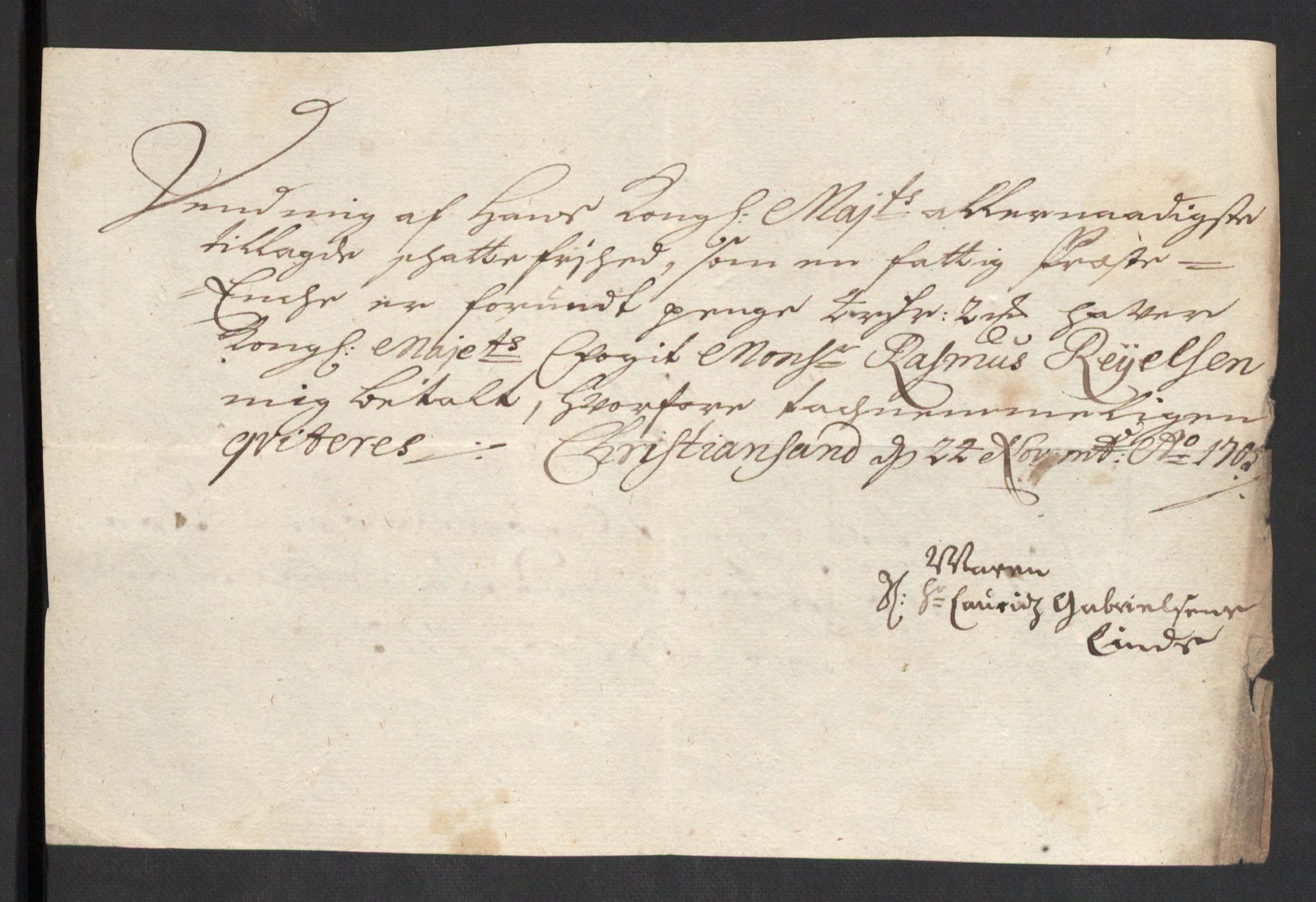 Rentekammeret inntil 1814, Reviderte regnskaper, Fogderegnskap, AV/RA-EA-4092/R40/L2447: Fogderegnskap Råbyggelag, 1703-1705, s. 406