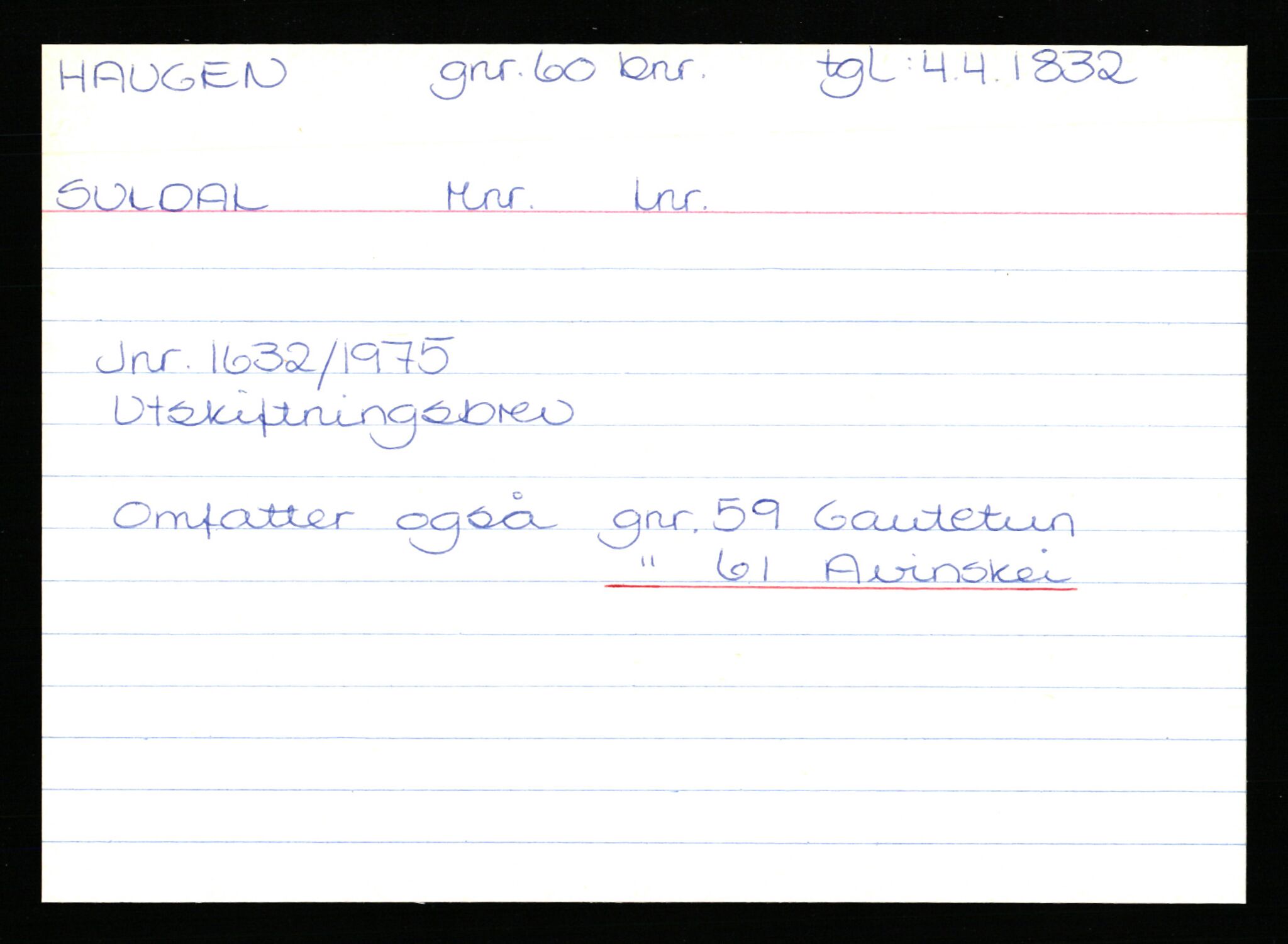 Statsarkivet i Stavanger, AV/SAST-A-101971/03/Y/Yk/L0015: Registerkort sortert etter gårdsnavn: Haneberg - Haugland nedre, 1750-1930, s. 547