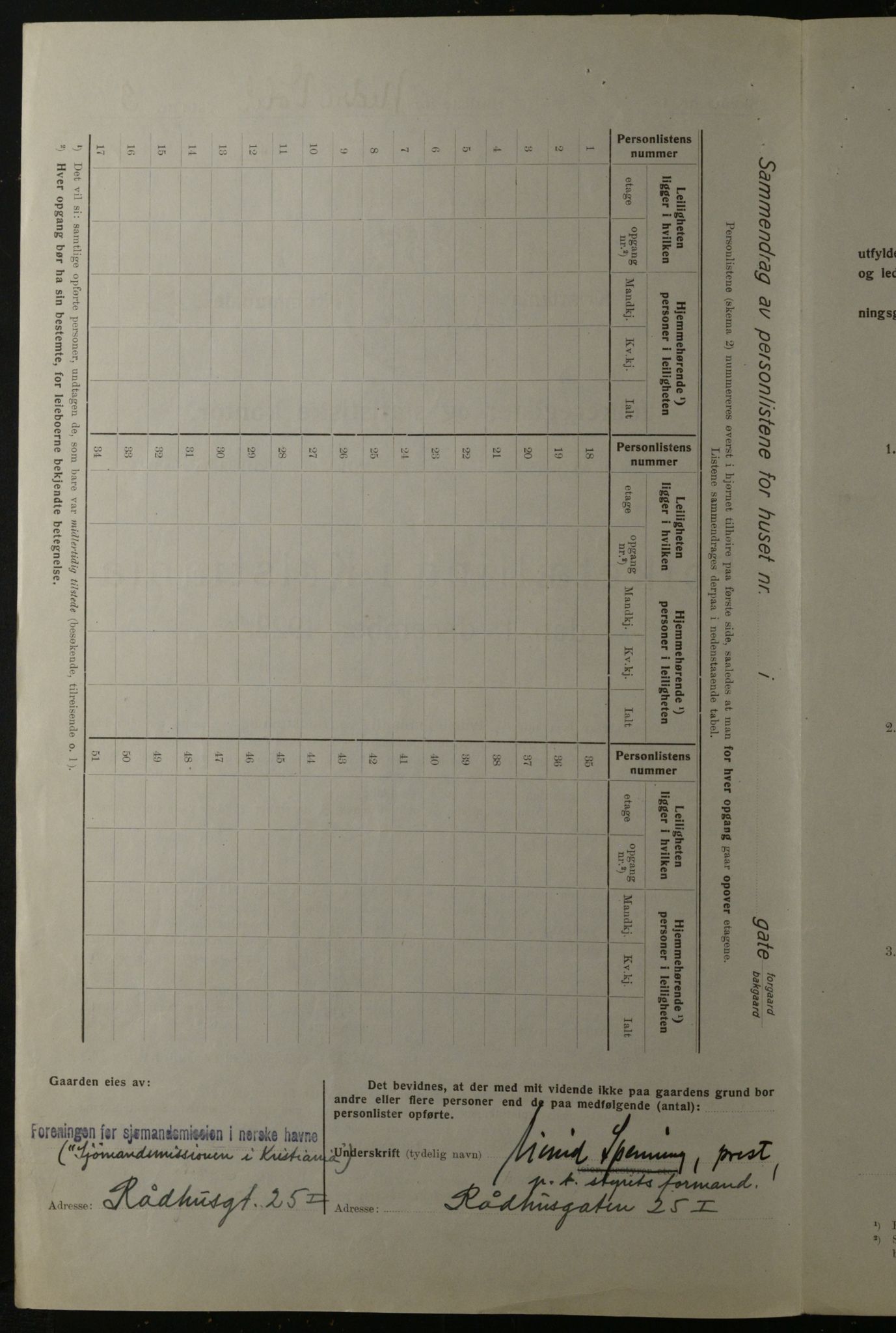 OBA, Kommunal folketelling 1.12.1923 for Kristiania, 1923, s. 76567