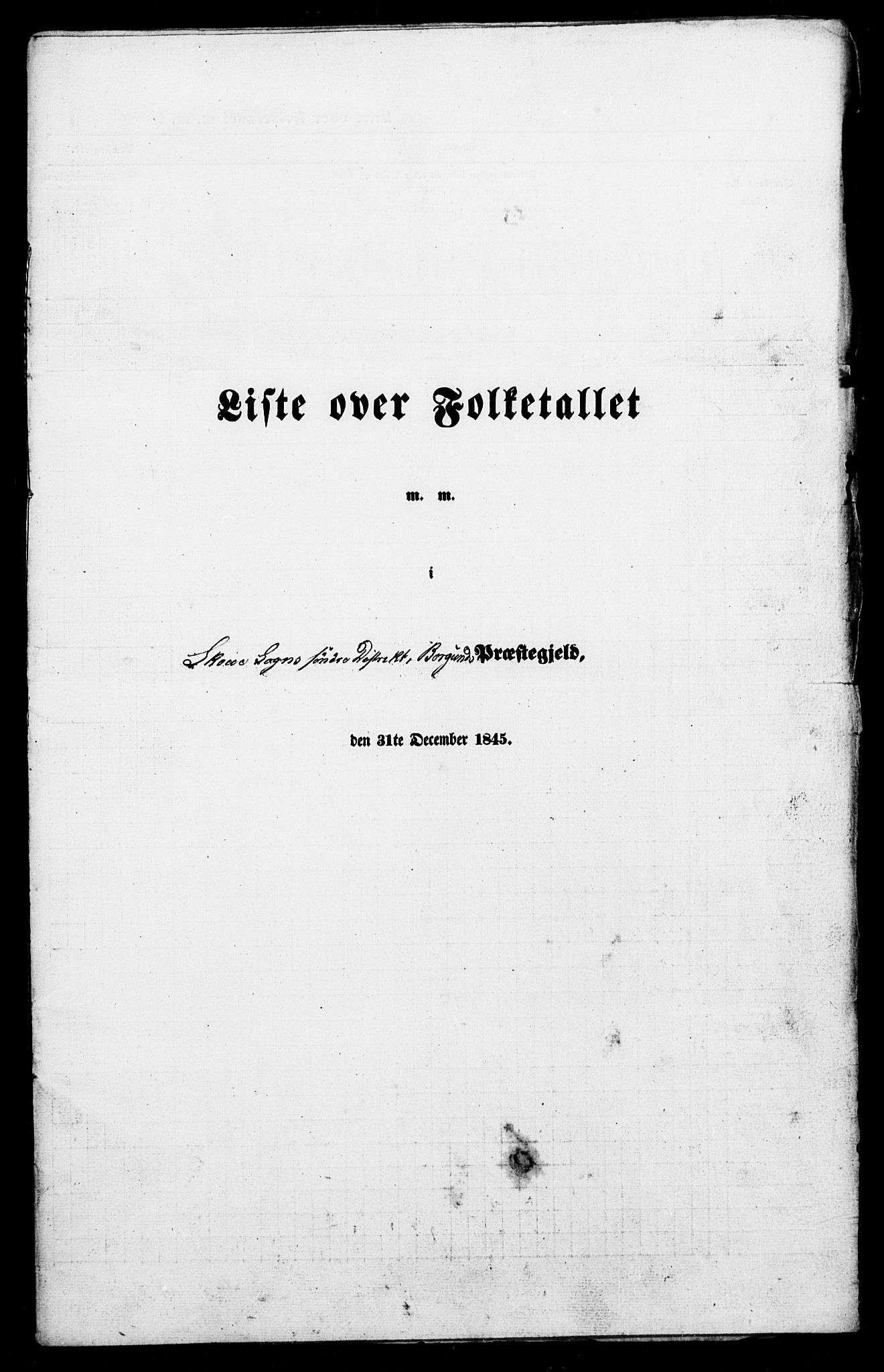 SAT, Folketelling 1845 for 1531P Borgund prestegjeld, 1845, s. 34