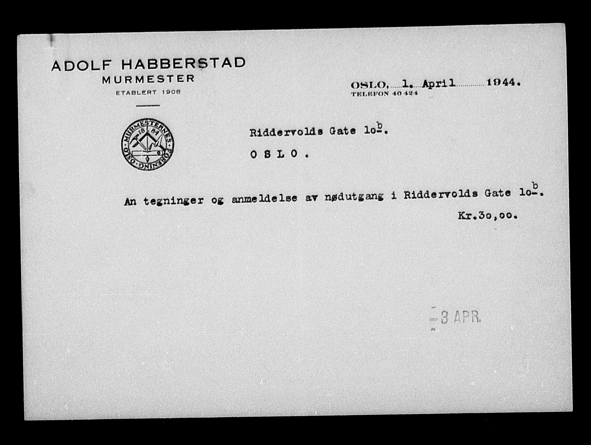 Justisdepartementet, Tilbakeføringskontoret for inndratte formuer, AV/RA-S-1564/H/Hc/Hcc/L0984: --, 1945-1947, s. 275