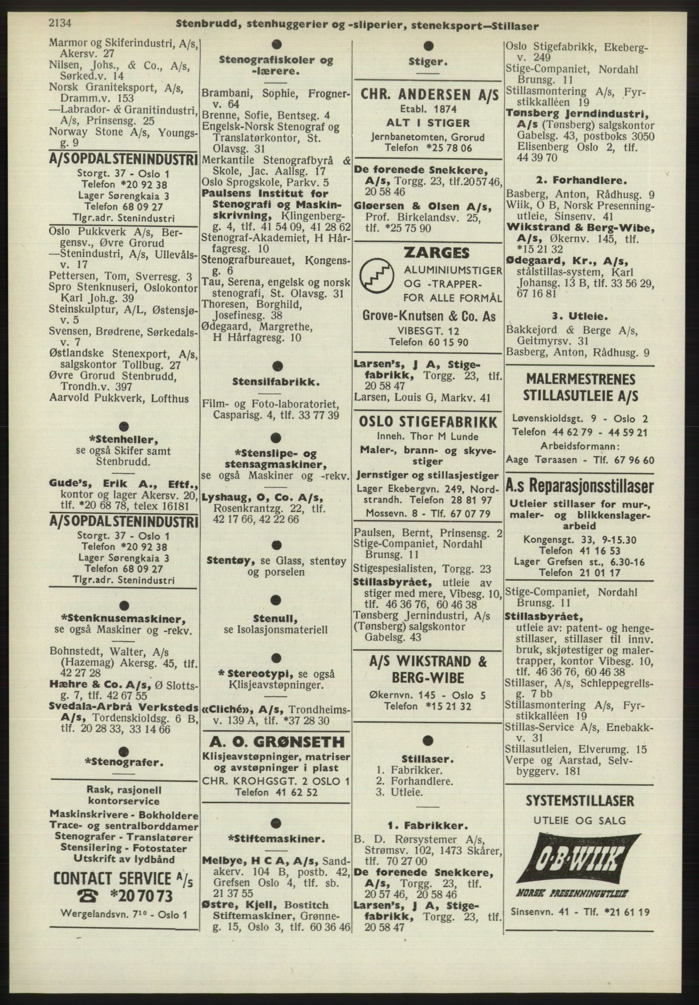 Kristiania/Oslo adressebok, PUBL/-, 1970-1971, s. 2134