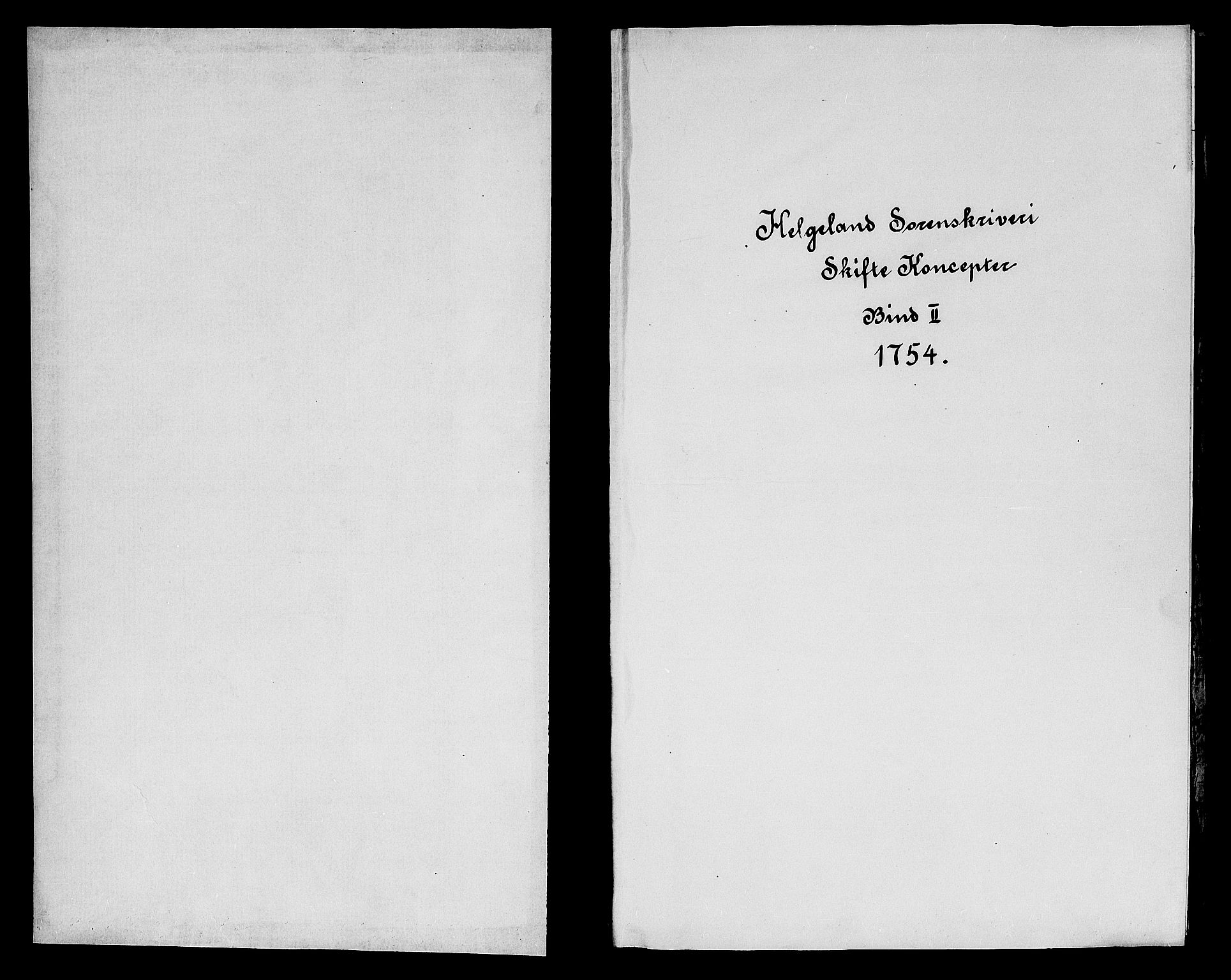 Helgeland sorenskriveri, AV/SAT-A-0004/3/3A/L0031: Konseptprotokoll 16, 1754