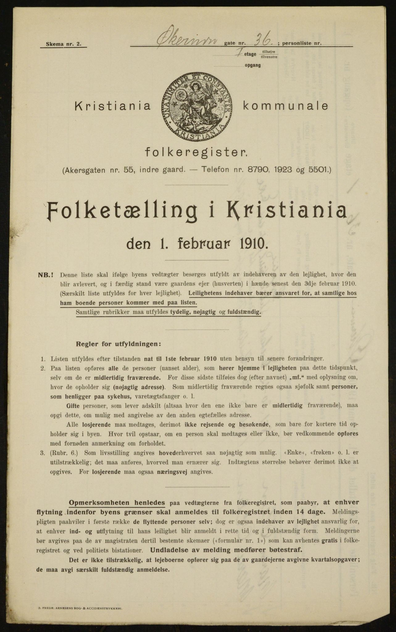 OBA, Kommunal folketelling 1.2.1910 for Kristiania, 1910, s. 122240