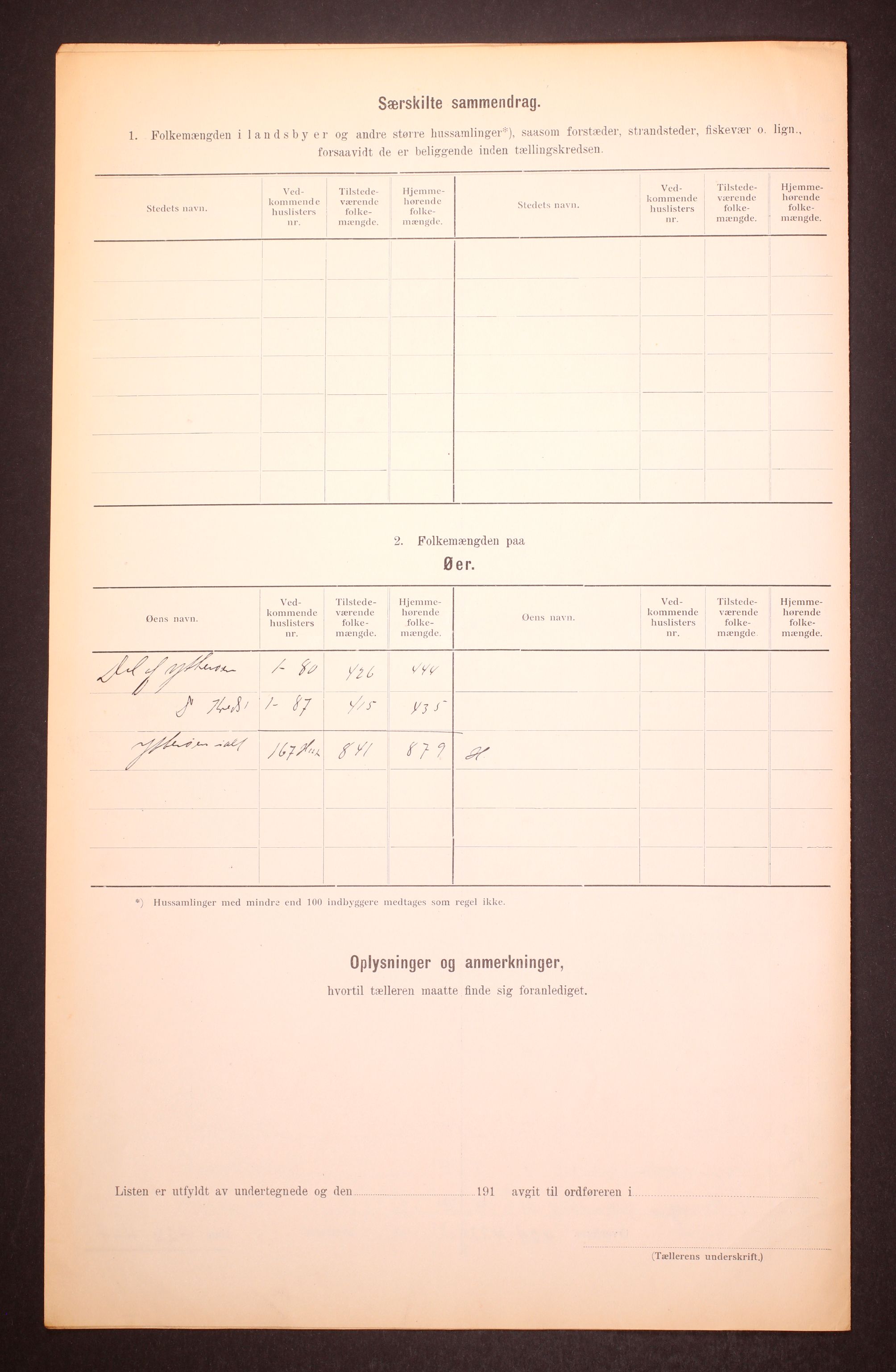 RA, Folketelling 1910 for 1722 Ytterøy herred, 1910, s. 8