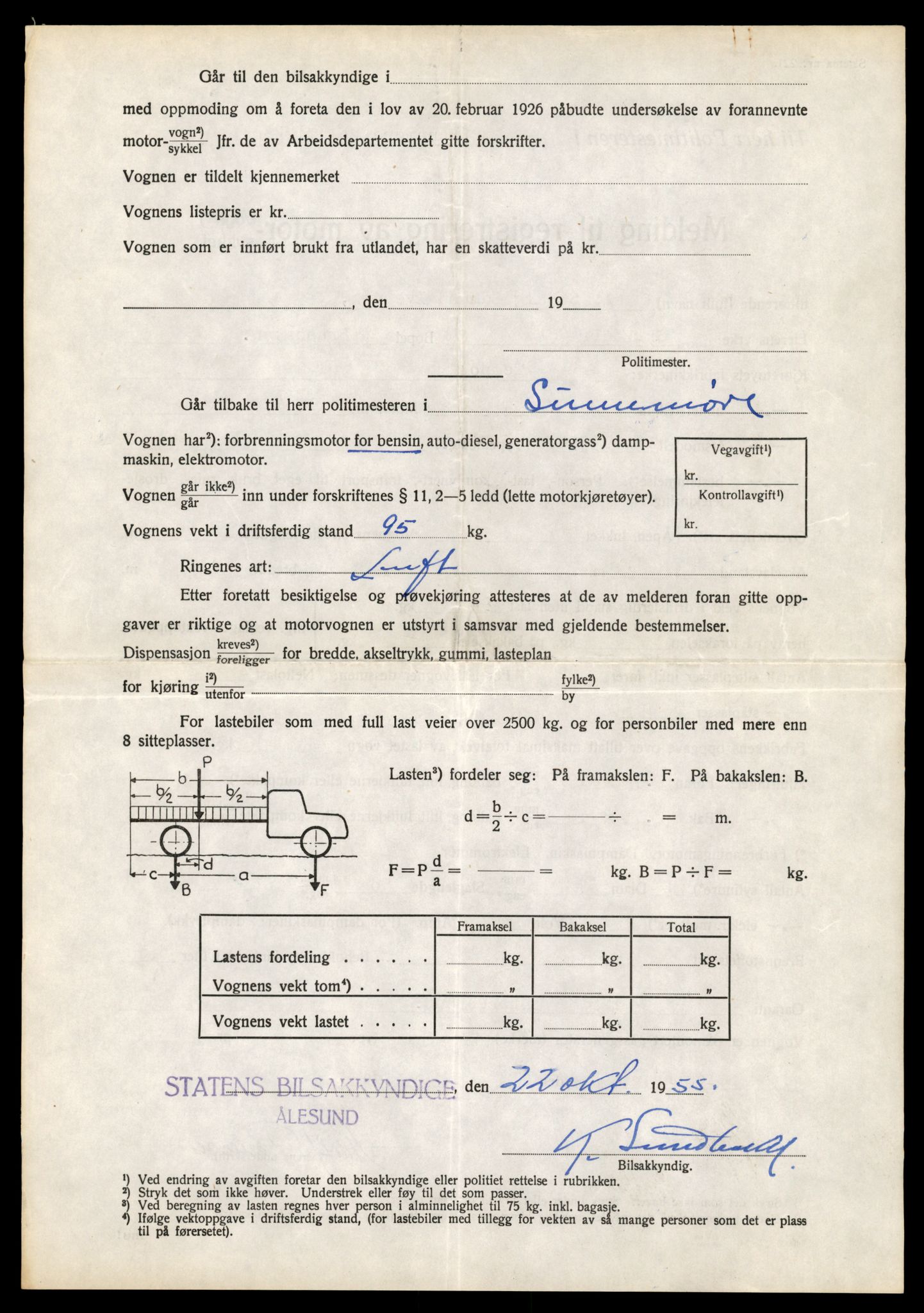 Møre og Romsdal vegkontor - Ålesund trafikkstasjon, AV/SAT-A-4099/F/Fe/L0039: Registreringskort for kjøretøy T 13361 - T 13530, 1927-1998, s. 1174