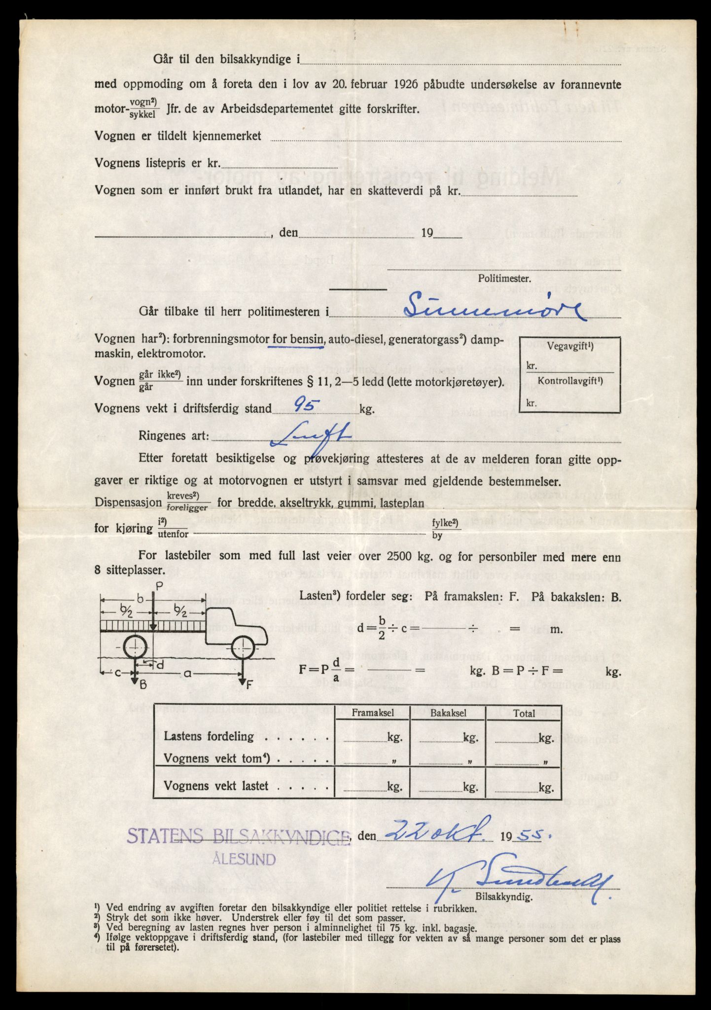 Møre og Romsdal vegkontor - Ålesund trafikkstasjon, SAT/A-4099/F/Fe/L0039: Registreringskort for kjøretøy T 13361 - T 13530, 1927-1998, s. 1174