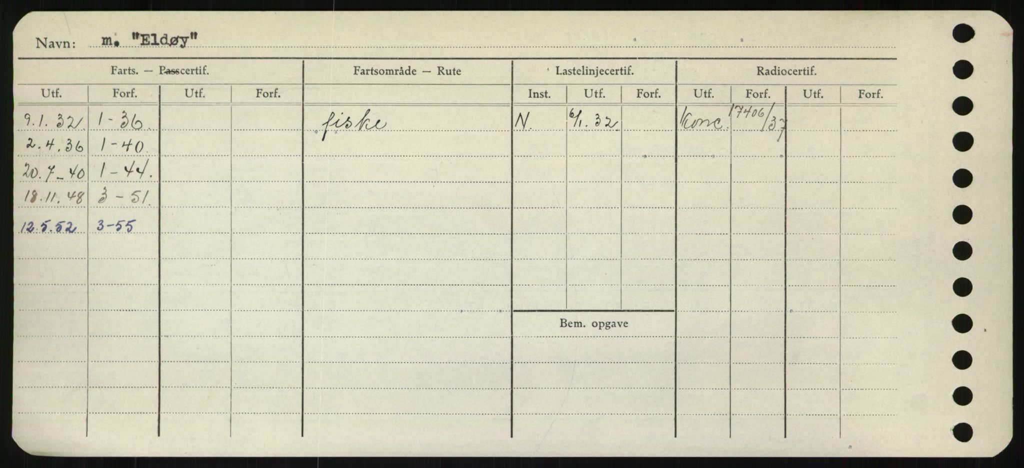 Sjøfartsdirektoratet med forløpere, Skipsmålingen, RA/S-1627/H/Hb/L0002: Fartøy, E-H, s. 8