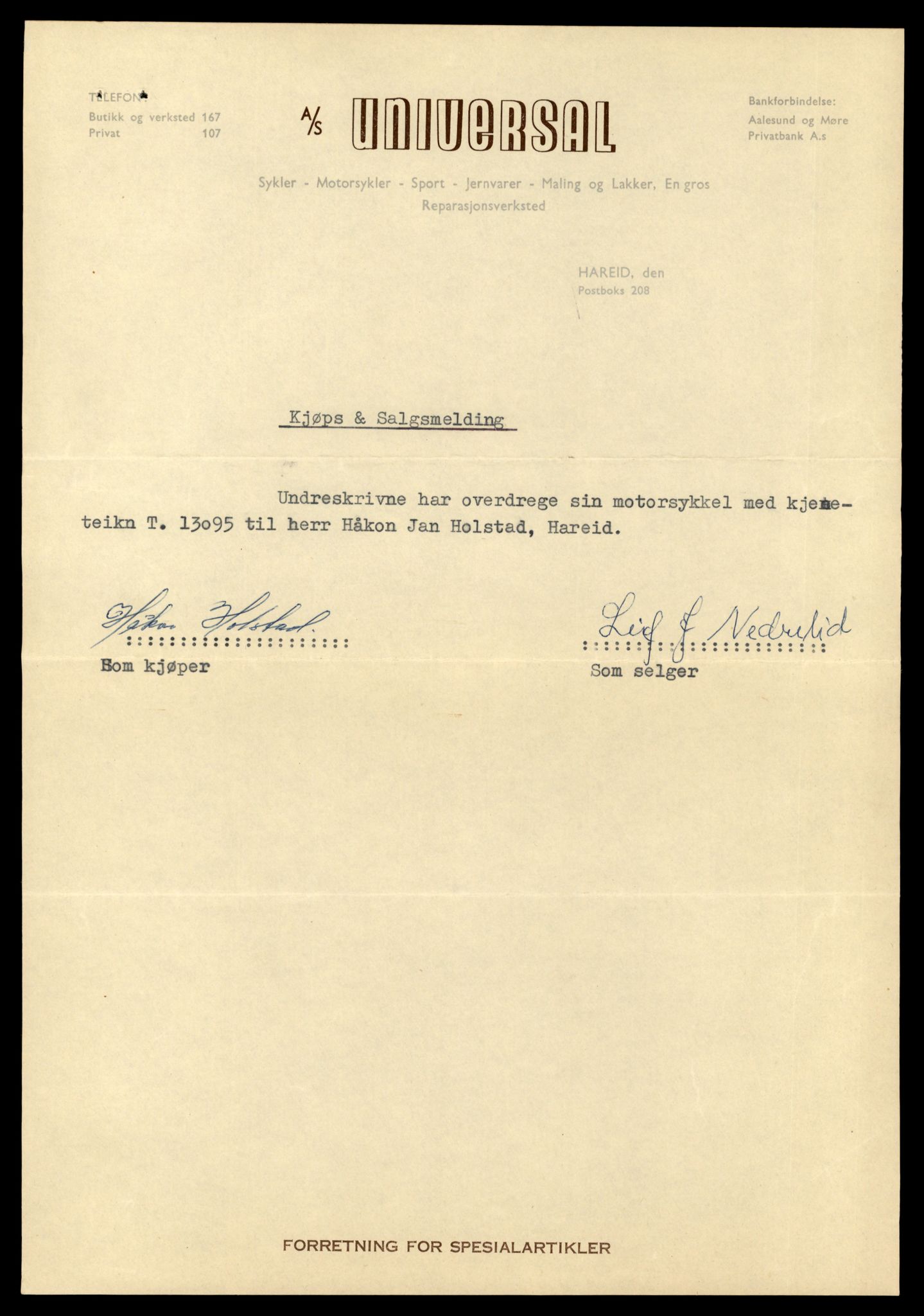 Møre og Romsdal vegkontor - Ålesund trafikkstasjon, AV/SAT-A-4099/F/Fe/L0037: Registreringskort for kjøretøy T 13031 - T 13179, 1927-1998, s. 1324