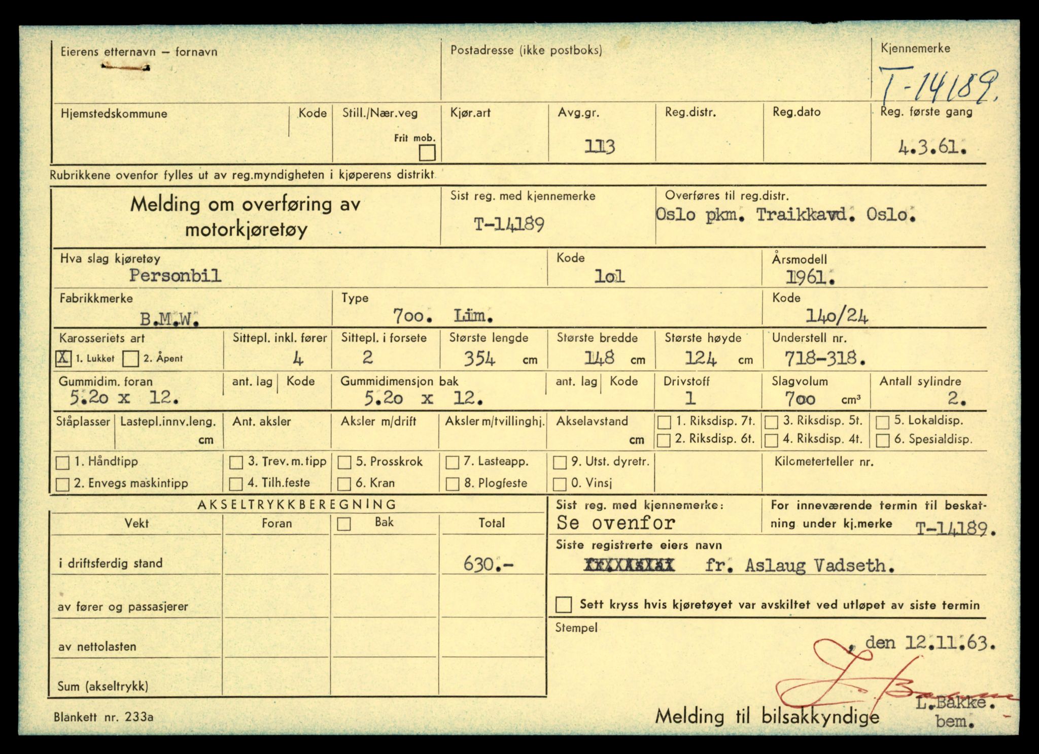 Møre og Romsdal vegkontor - Ålesund trafikkstasjon, AV/SAT-A-4099/F/Fe/L0043: Registreringskort for kjøretøy T 14080 - T 14204, 1927-1998, s. 2871
