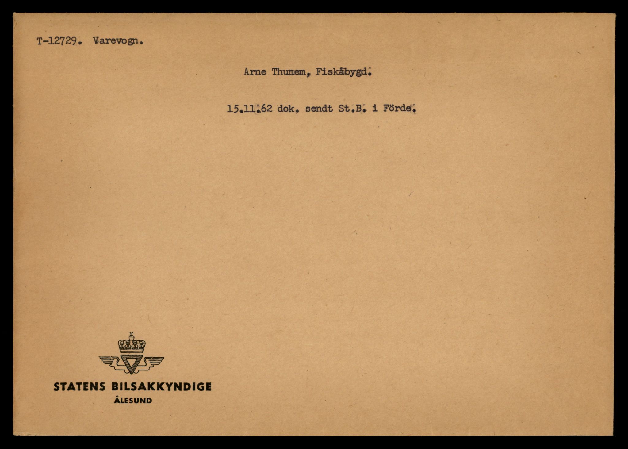 Møre og Romsdal vegkontor - Ålesund trafikkstasjon, AV/SAT-A-4099/F/Fe/L0035: Registreringskort for kjøretøy T 12653 - T 12829, 1927-1998, s. 1430